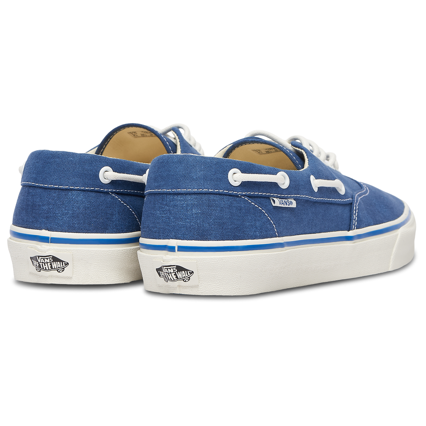 Vans Authentic Boat Shoes - Men's - Navy/Marshmallow