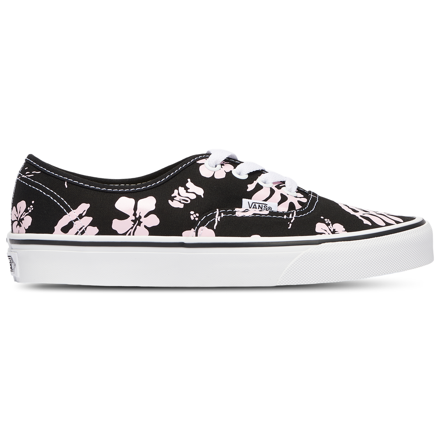 Vans Authentic Ox - Women's - Black/Pink Floral