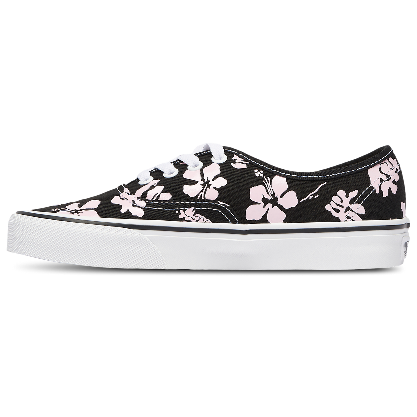 Vans Authentic Ox - Women's - Black/Pink Floral
