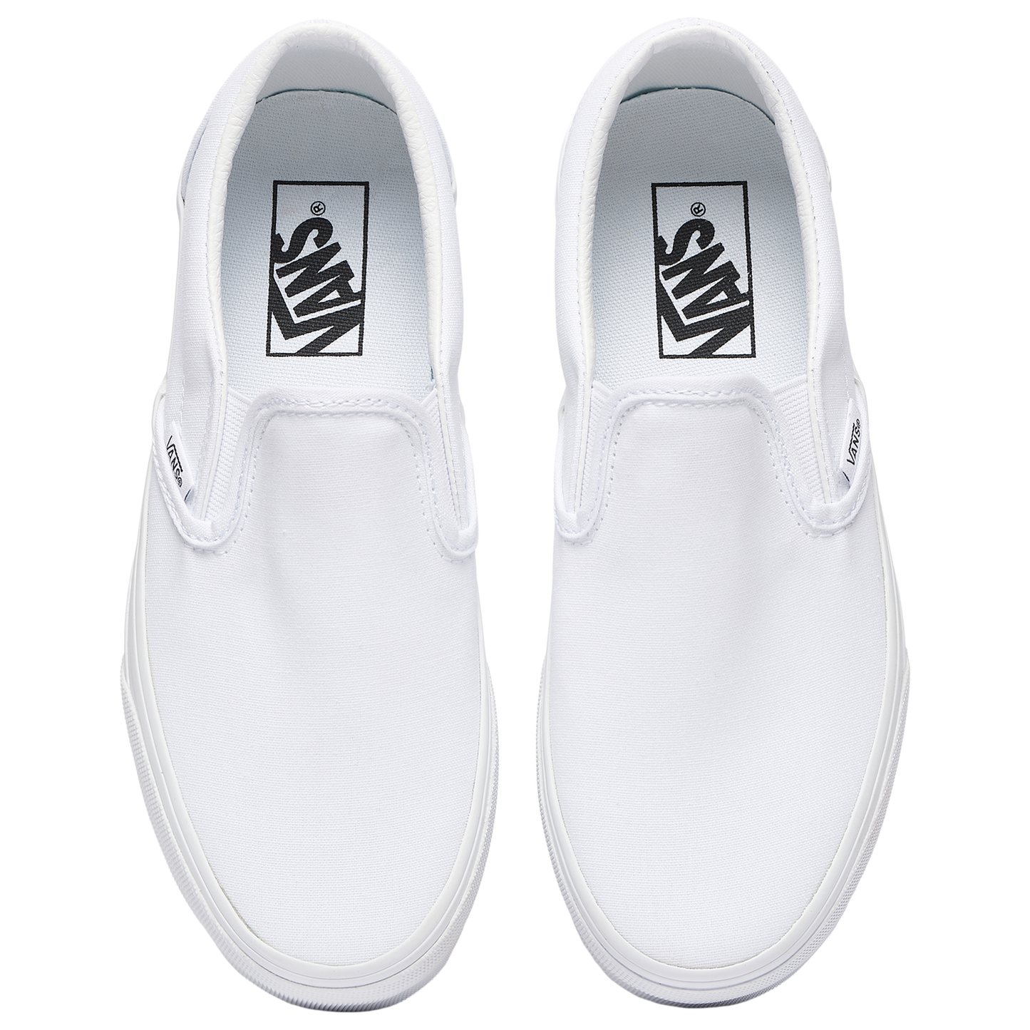 Vans Classic Slip On - Women's - White/True White