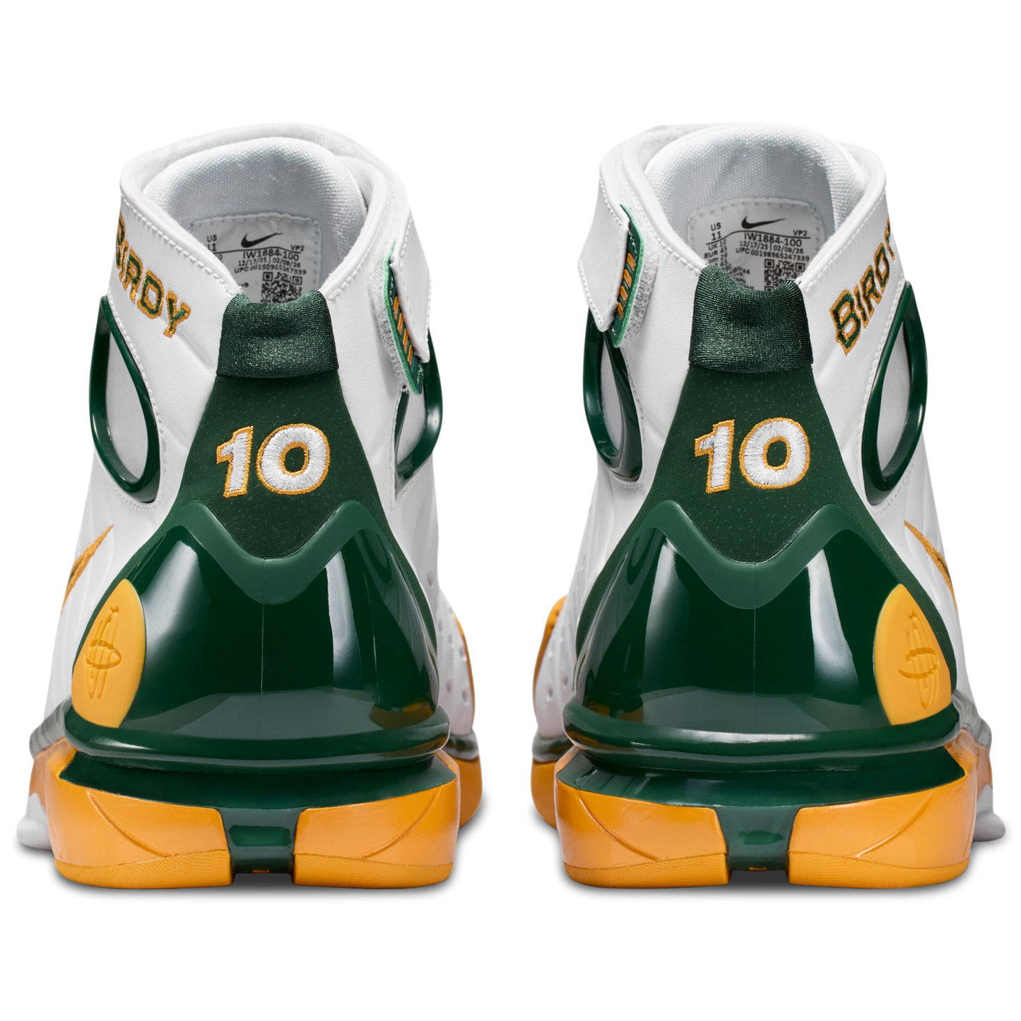 Nike Huarache 2k4 - Men's - Yellow/White/Green