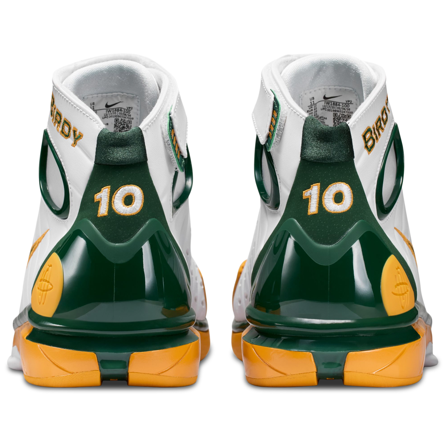 Nike Huarache 2k4 - Men's - Yellow/White/Green