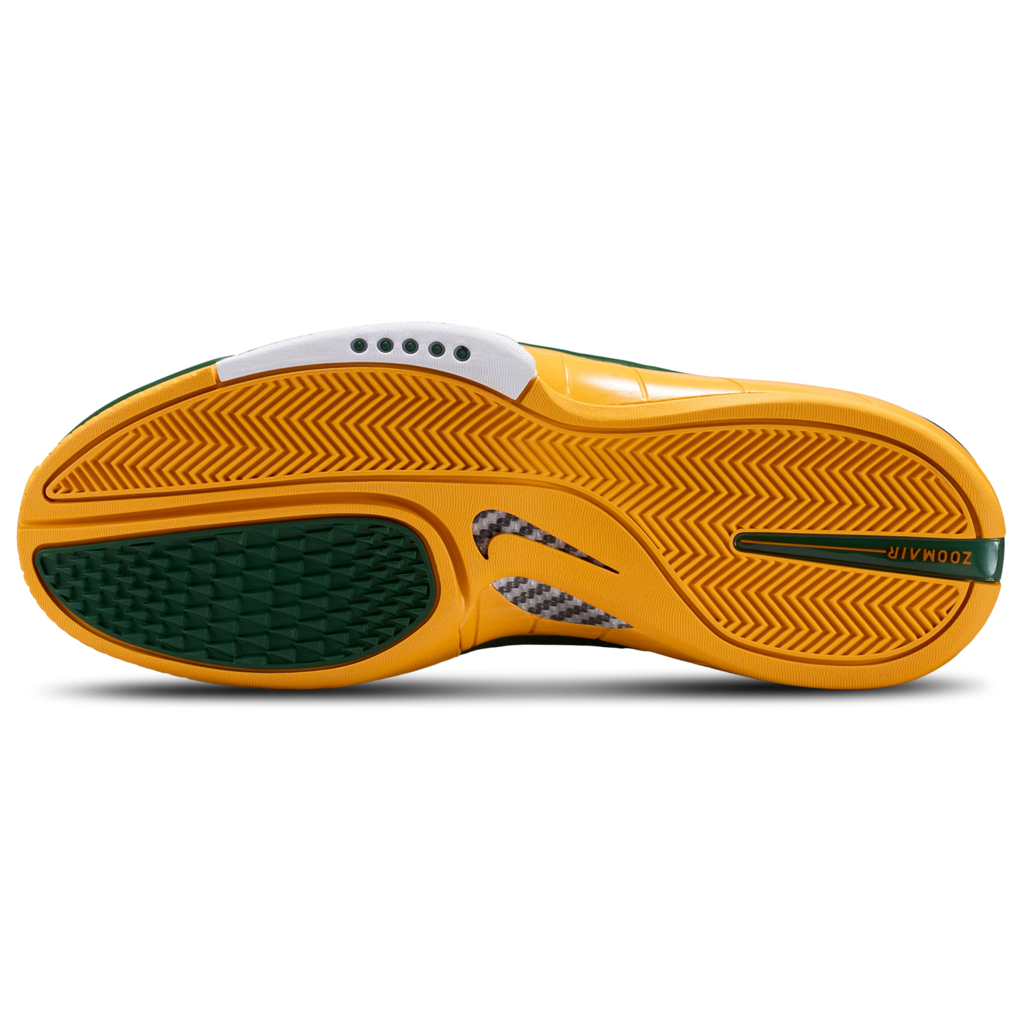 Nike Huarache 2k4 - Men's - Yellow/White/Green
