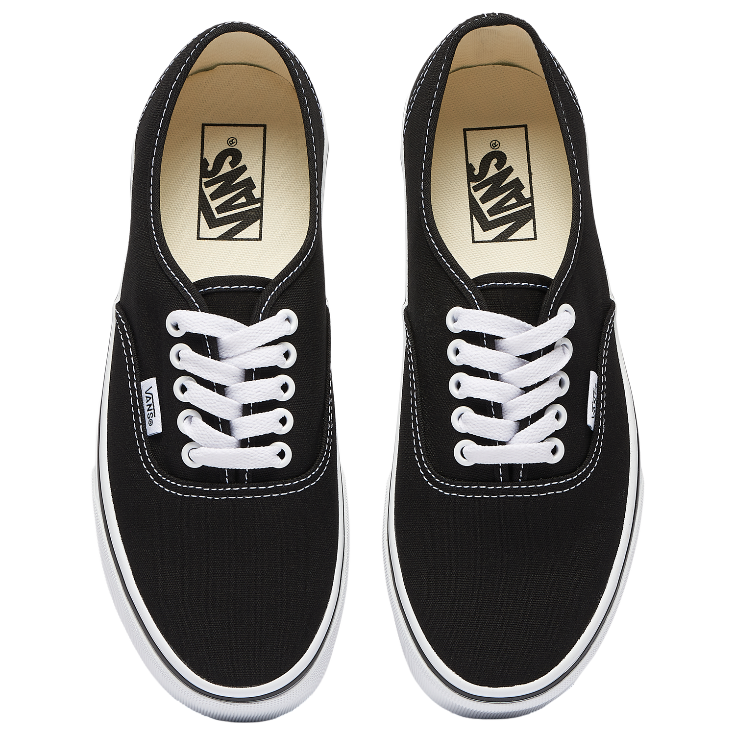 Vans Authentic - Women's - Black/White