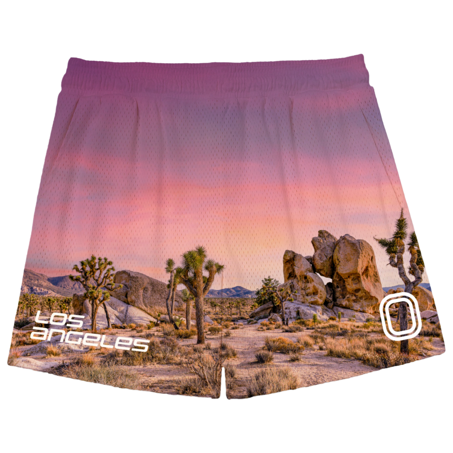 Overtime LA Sunset Shorts - Men's - Purple/Pink