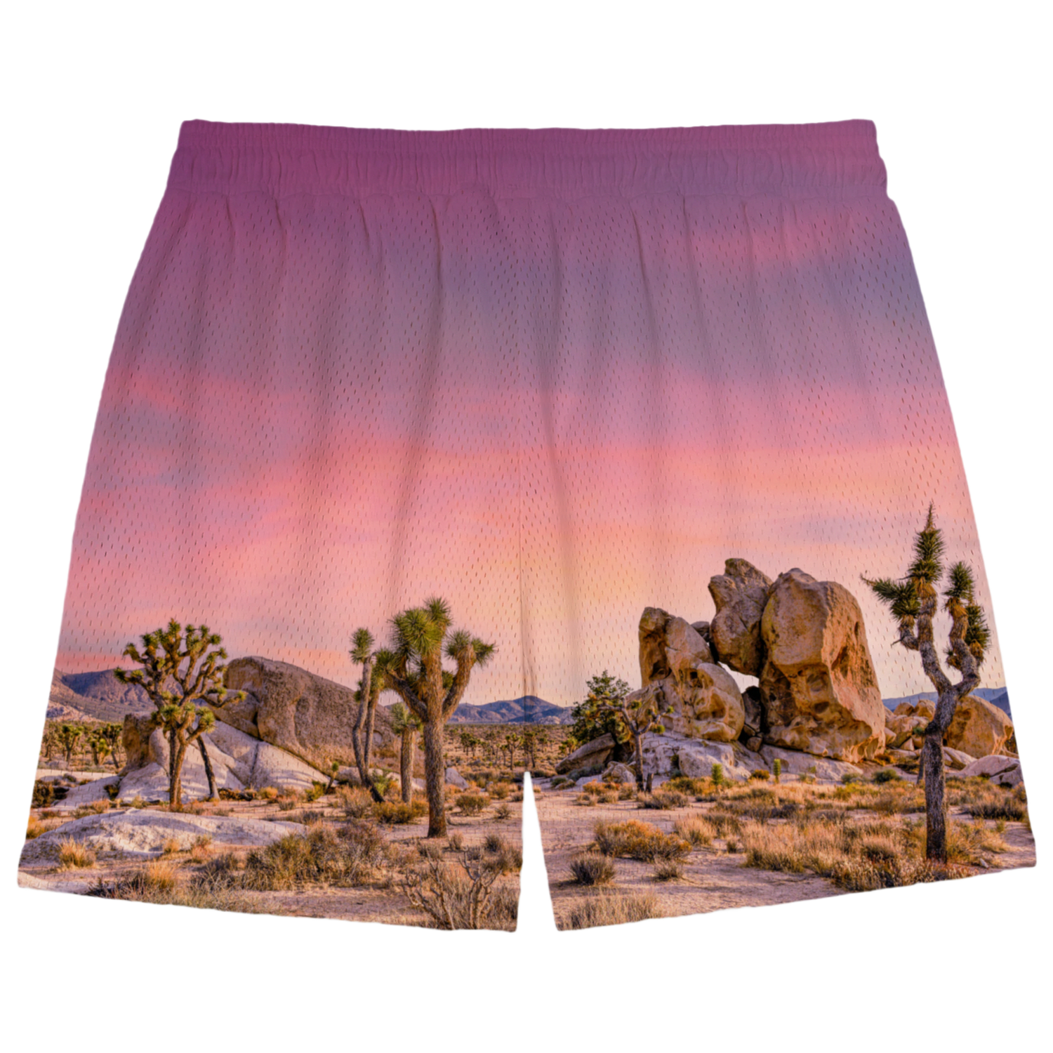 Overtime LA Sunset Shorts - Men's - Purple/Pink