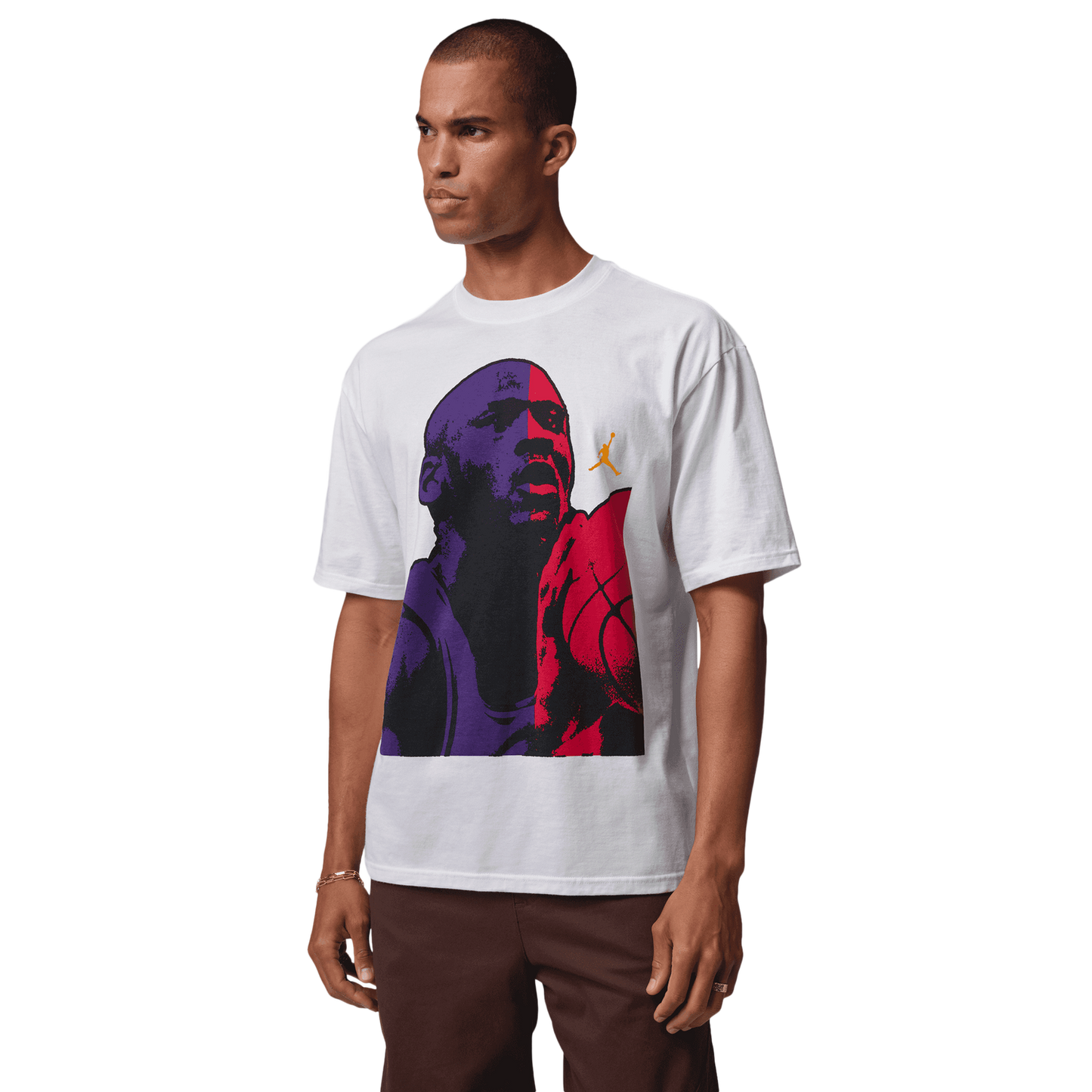 Jordan MJ Statement 1985 Short Sleeve Crew - Men's - White