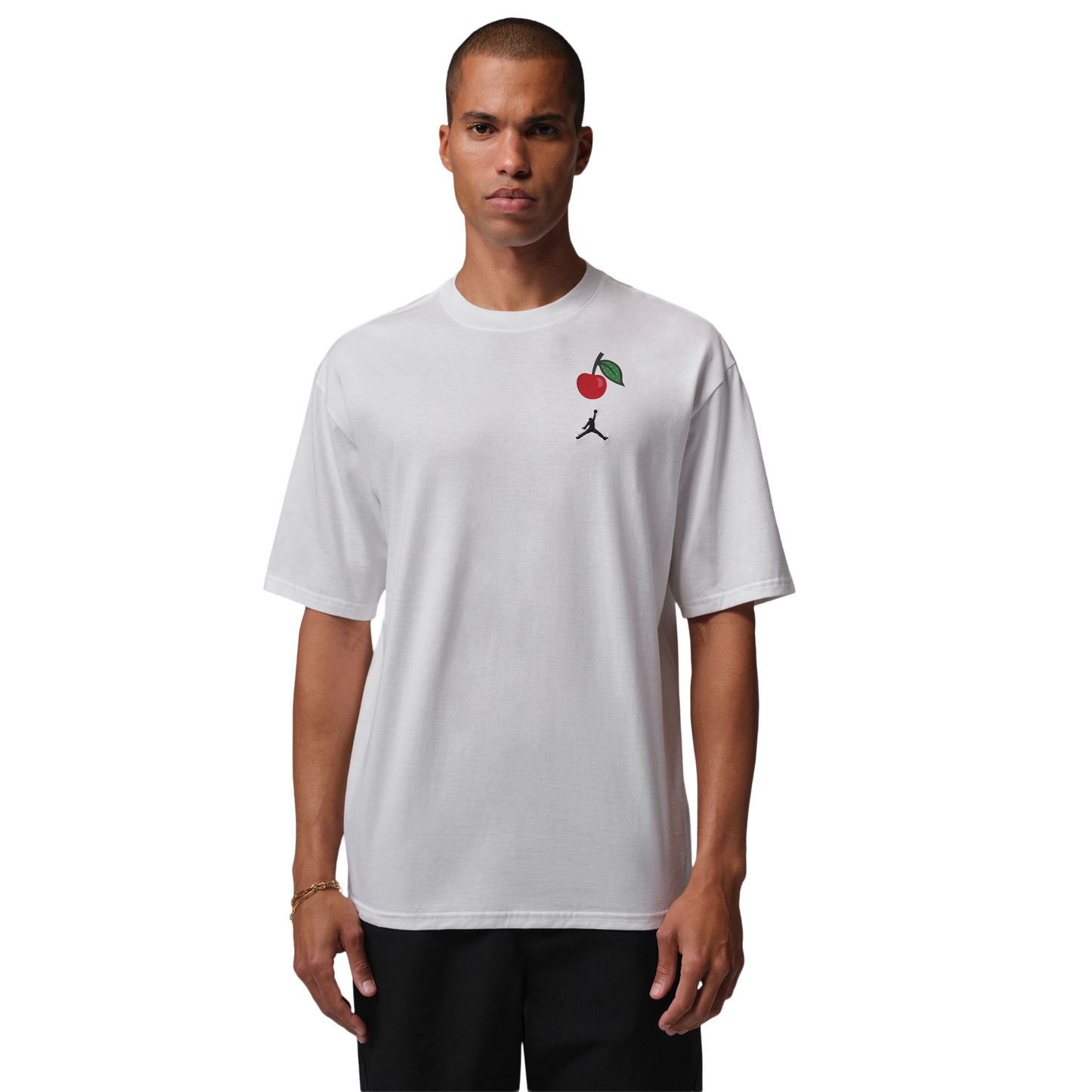 Jordan Statement 1985 Short Sleeve Crew CP - Men's - Black/White/Red