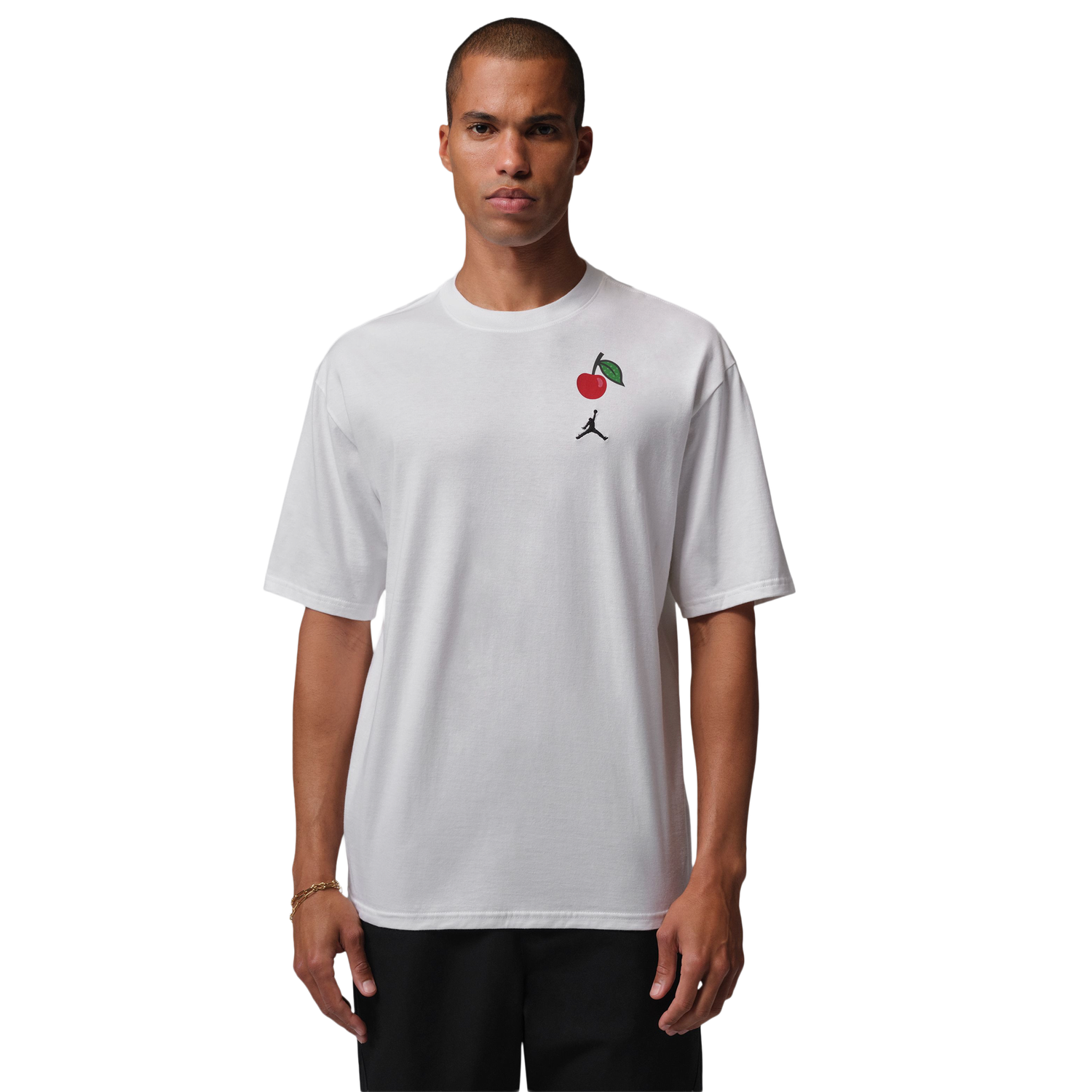 Jordan Statement 1985 Short Sleeve Crew CP - Men's - Black/White/Red