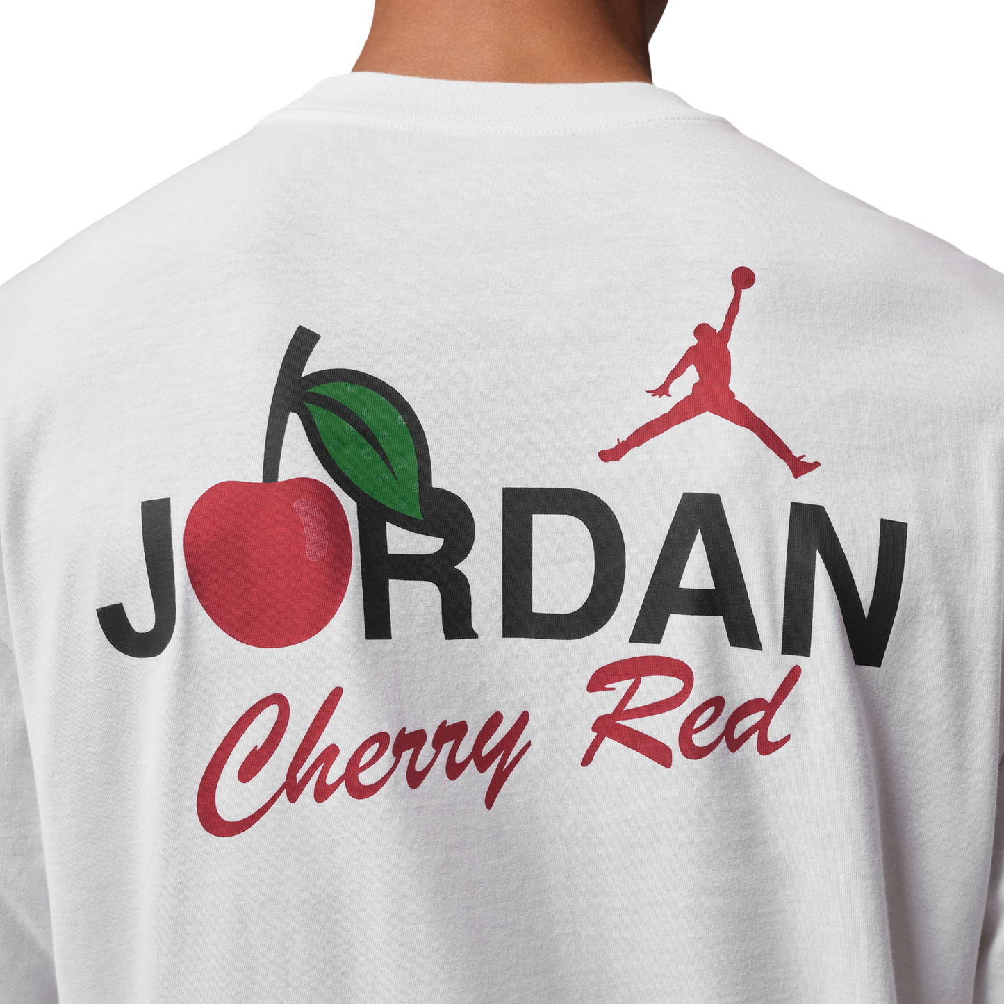 Jordan Statement 1985 Short Sleeve Crew CP - Men's - Black/White/Red