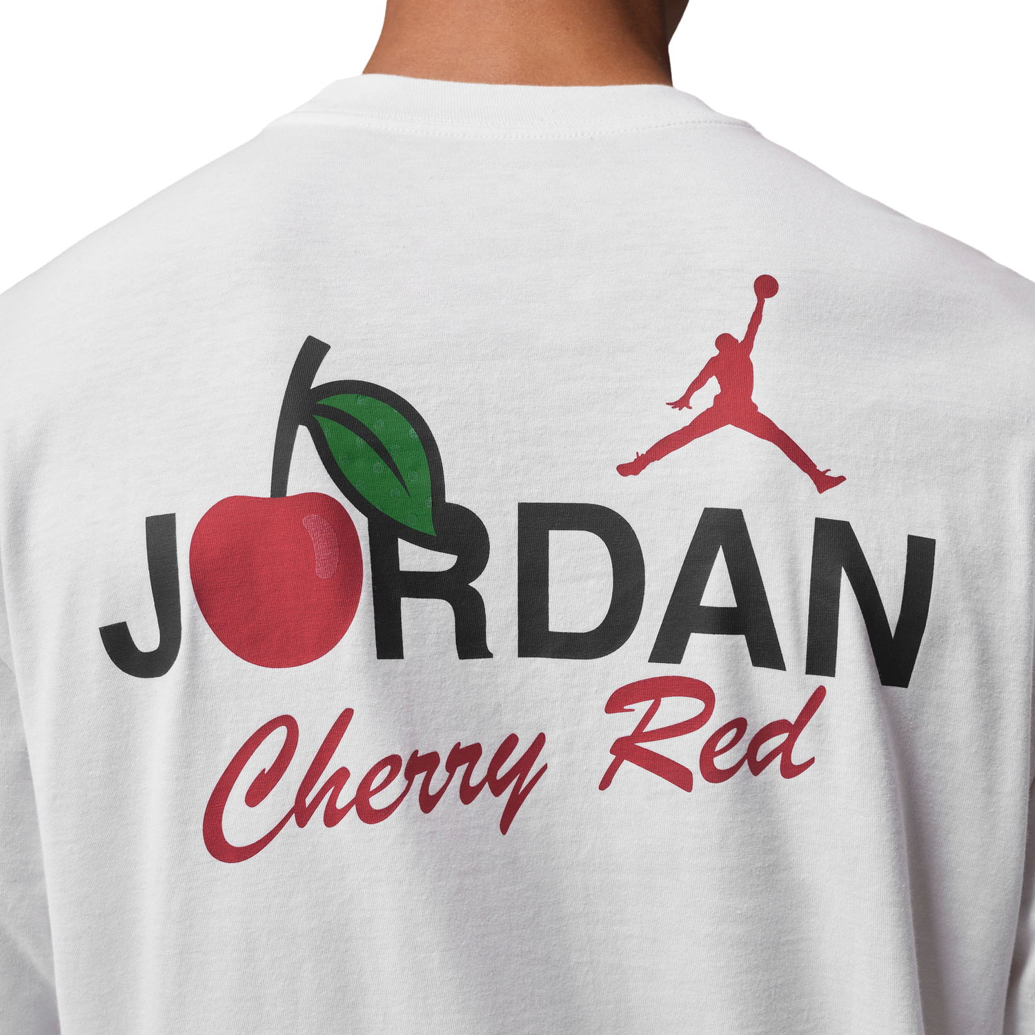 Jordan Statement 1985 Short Sleeve Crew CP - Men's - Black/White/Red