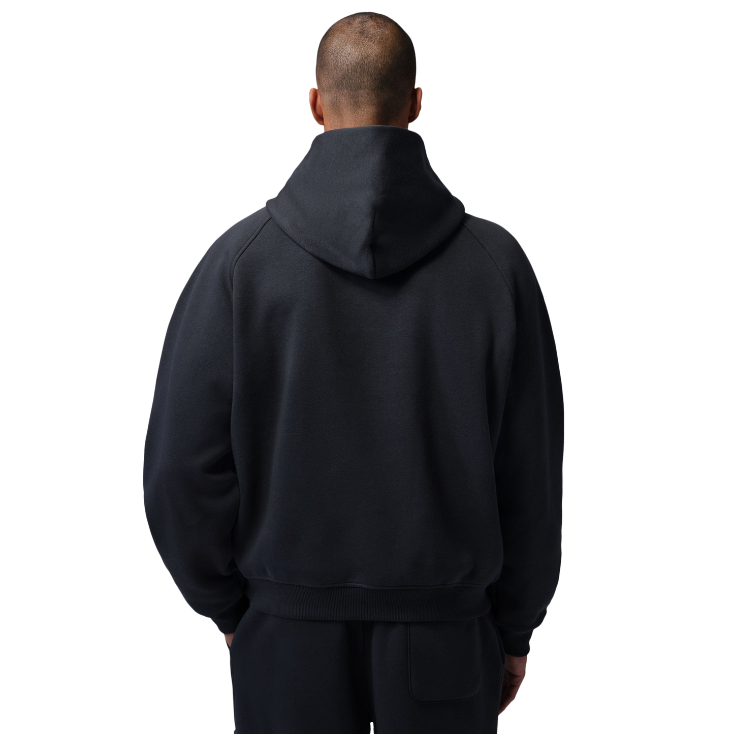 Jordan Brooklyn GFX Oversized Pullover Hoodie - Men's - Black
