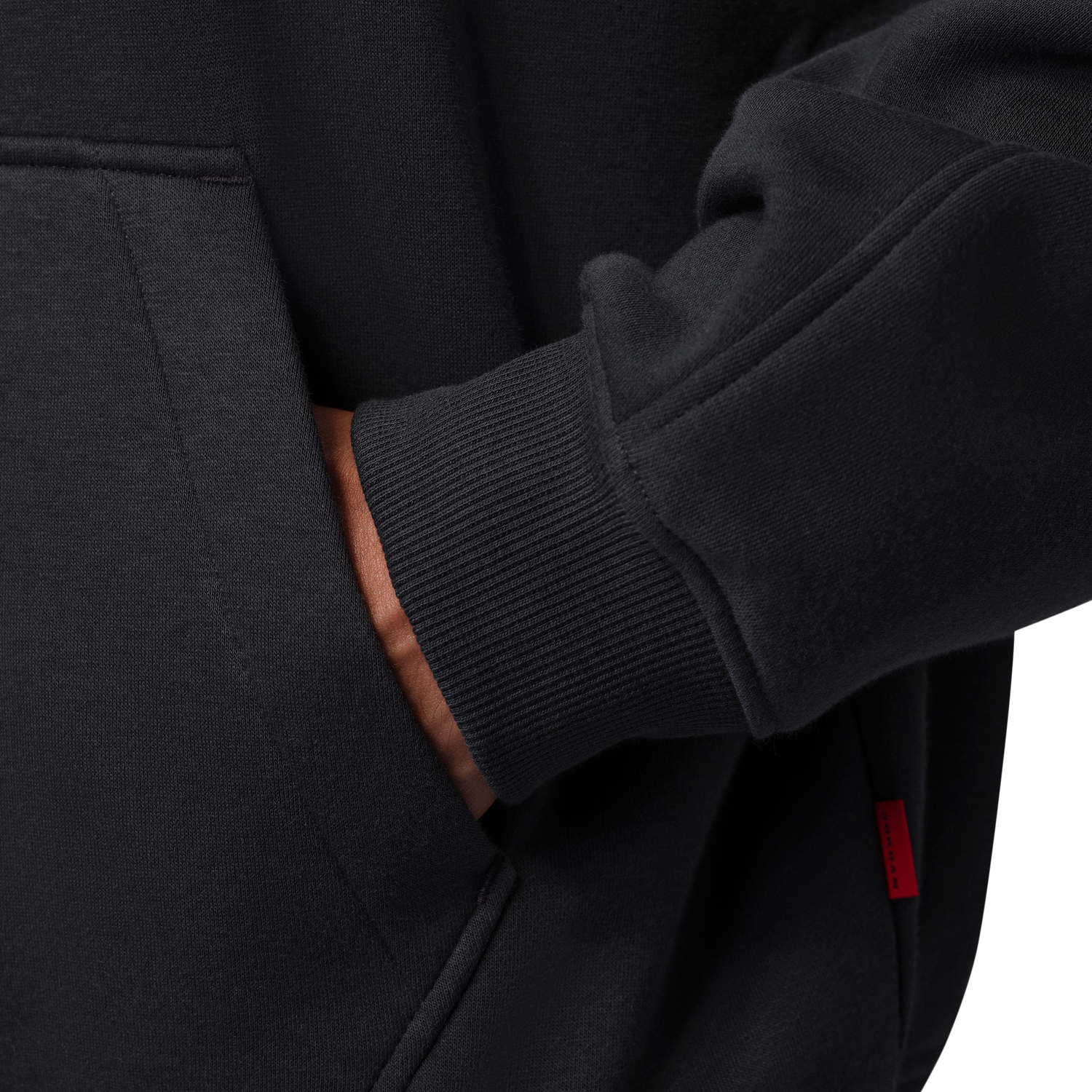 Jordan Brooklyn GFX Oversized Pullover Hoodie - Men's - Black