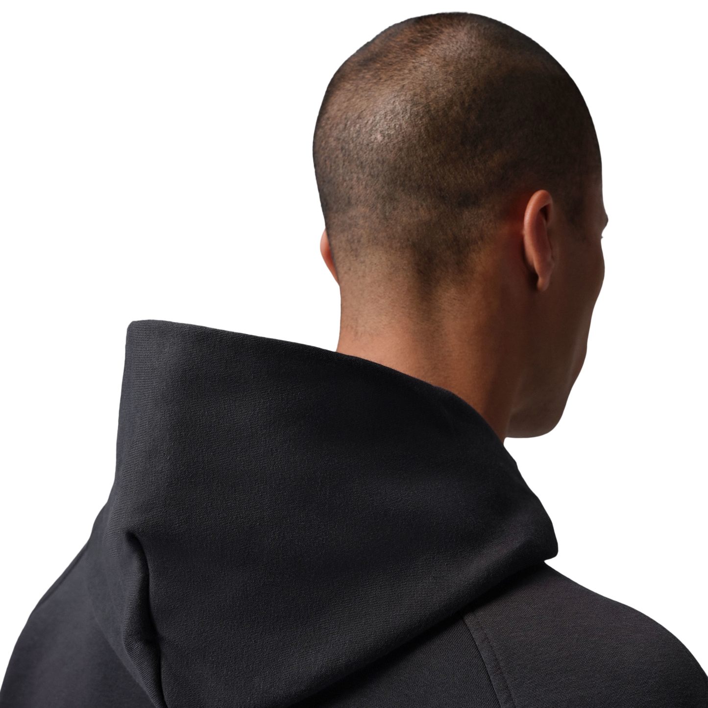 Jordan Brooklyn GFX Oversized Pullover Hoodie - Men's - Black