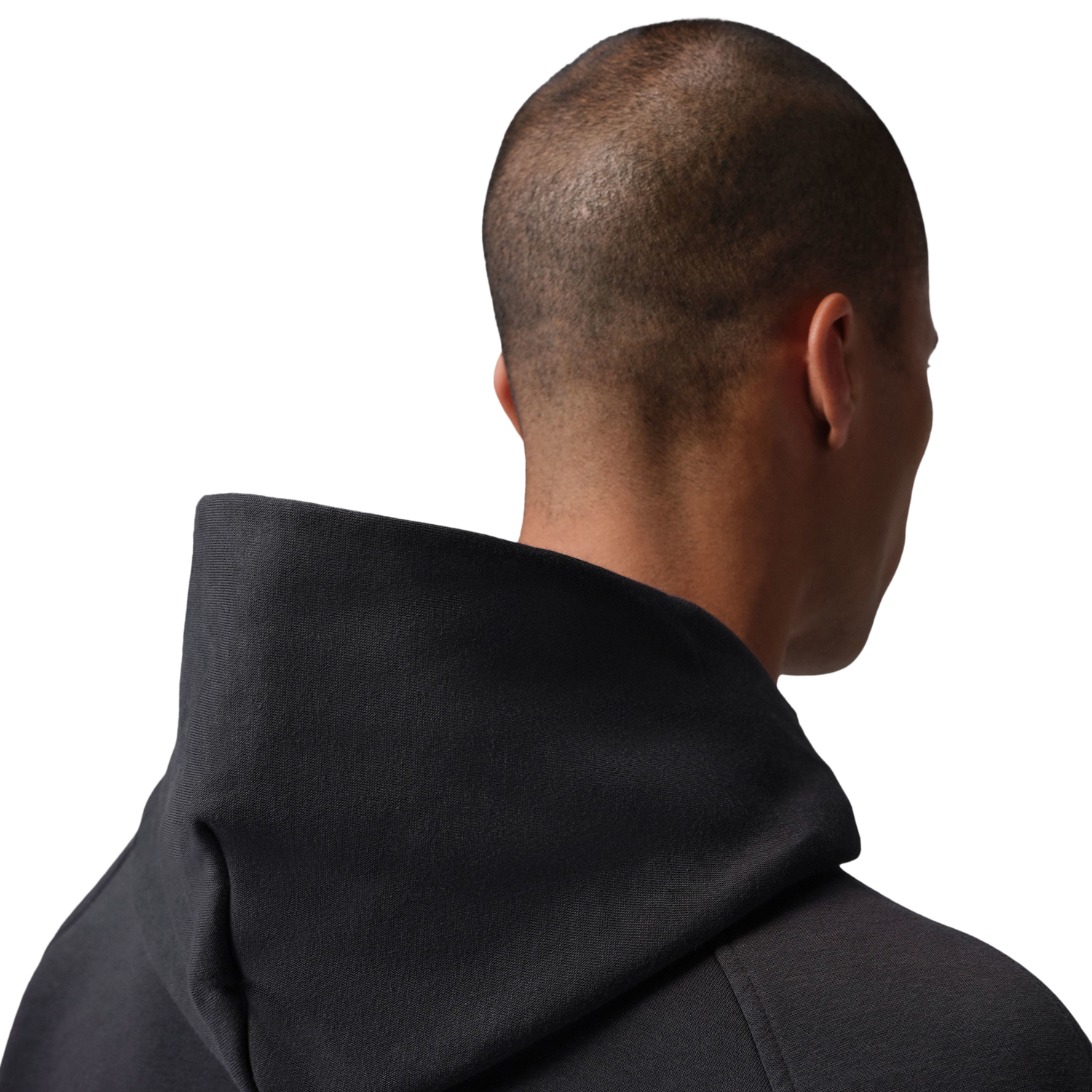Jordan Brooklyn GFX Oversized Pullover Hoodie - Men's - Black
