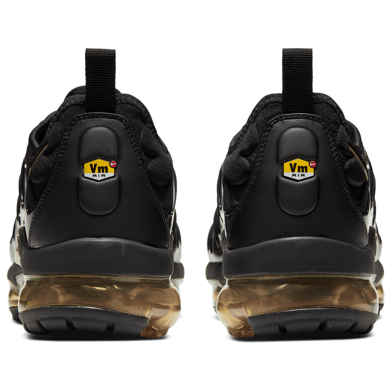 Nike Air Vapormax Plus - Men's - Black/Metallic Gold