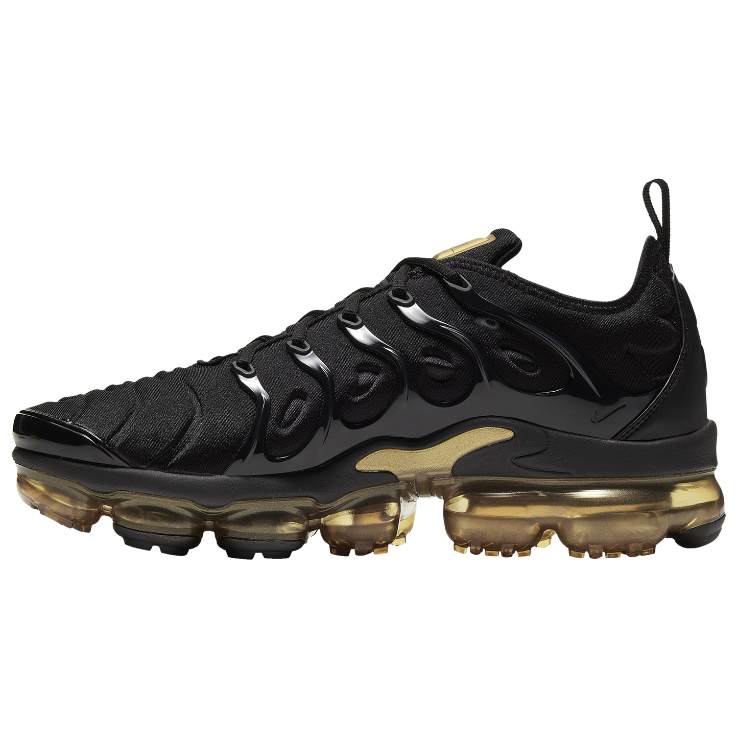 Nike Air Vapormax Plus - Men's - Black/Metallic Gold