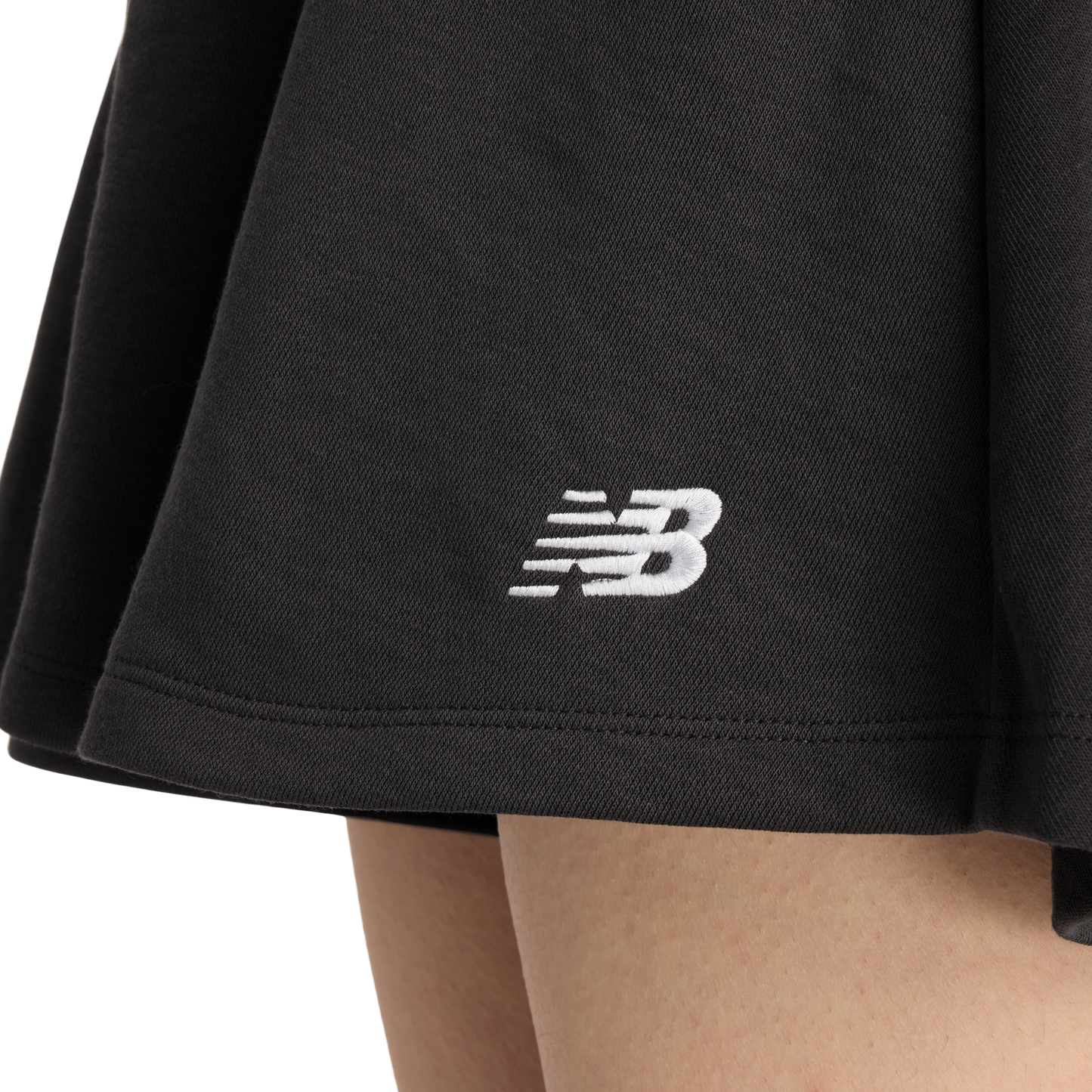 New Balance French Terry Circle Shorts - Women's - Black