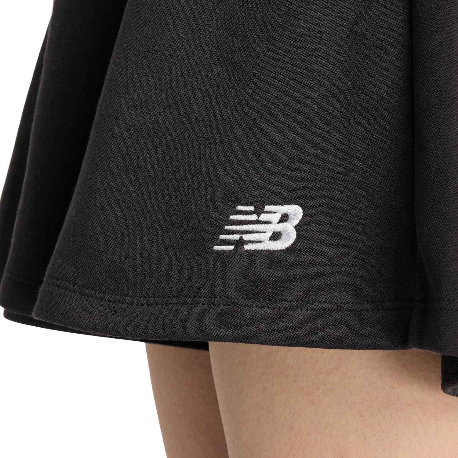 New Balance French Terry Circle Shorts - Women's - Black