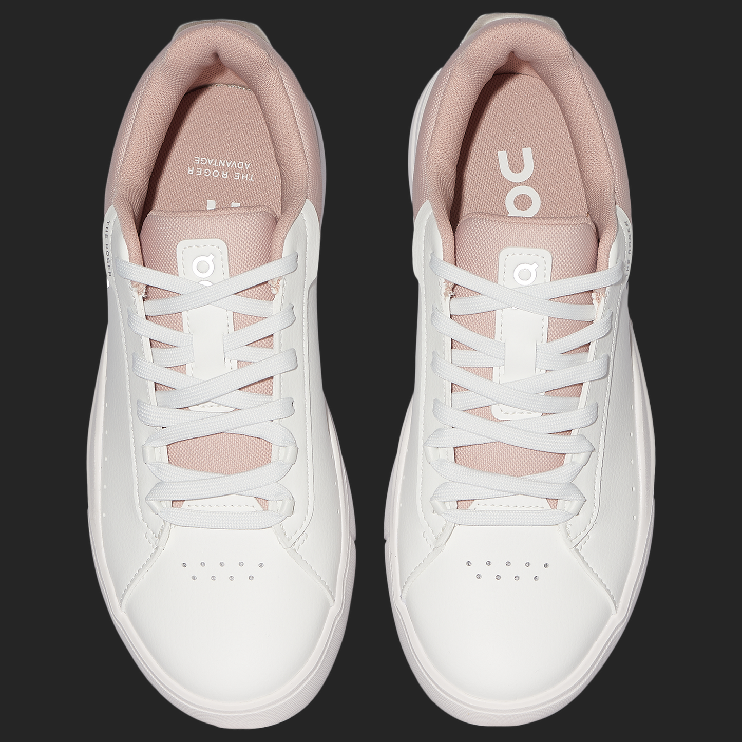 On The Roger Advantage - Women's - White/Rosehip