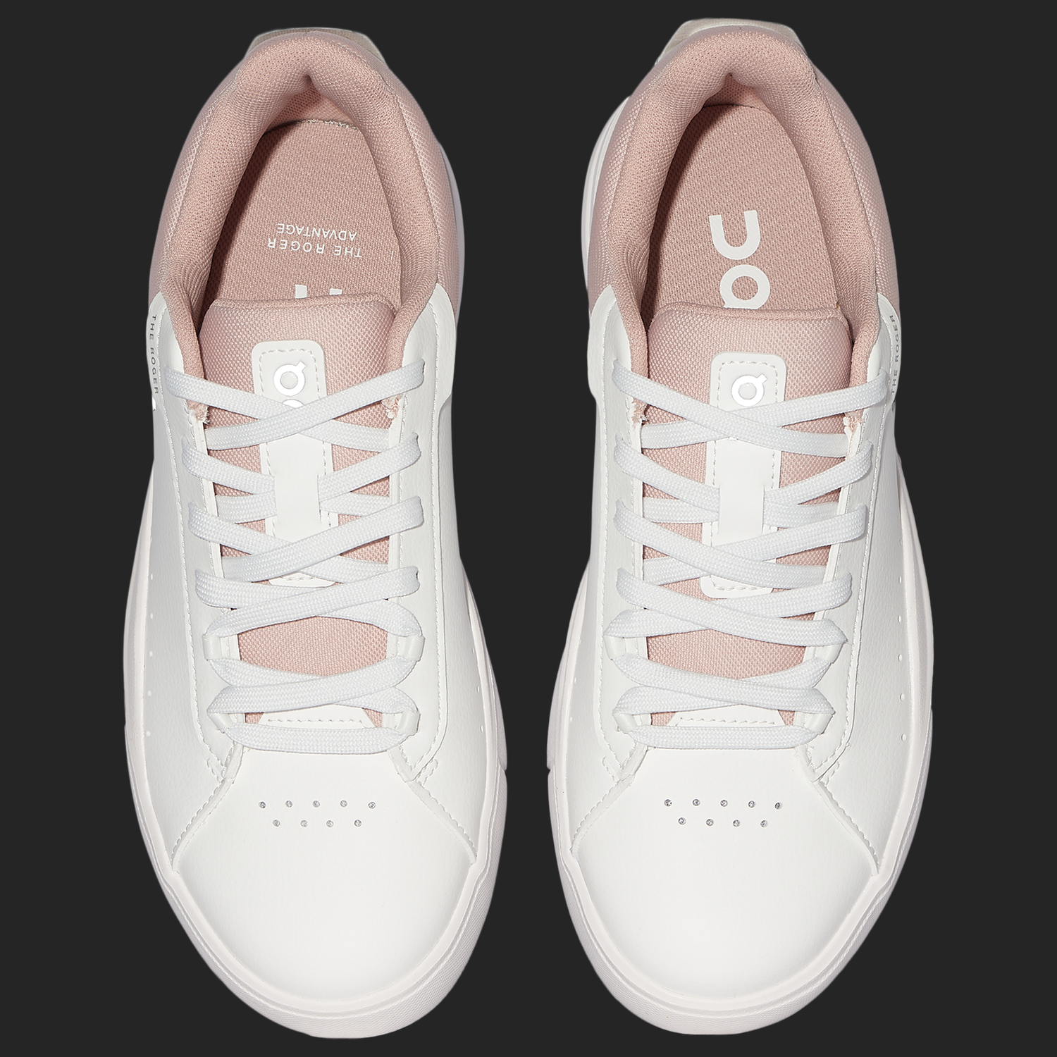 On The Roger Advantage - Women's - White/Rosehip