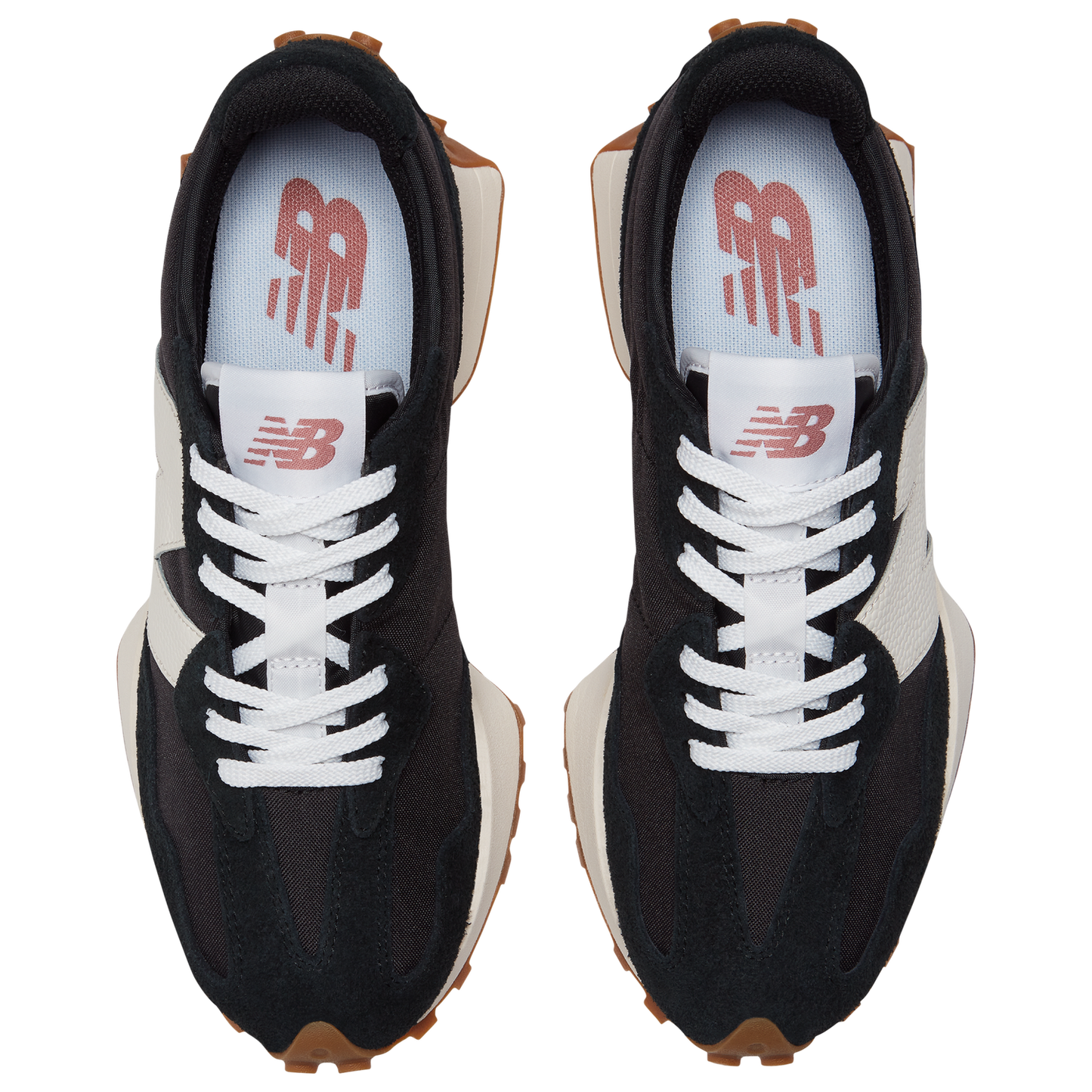 New Balance 327 - Women's - Black/White