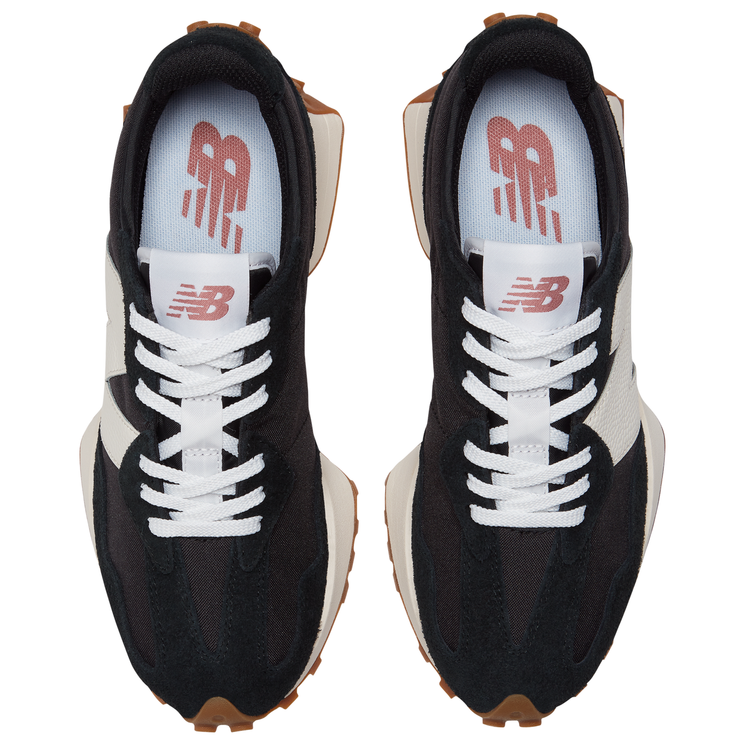 New Balance 327 - Women's - Black/White