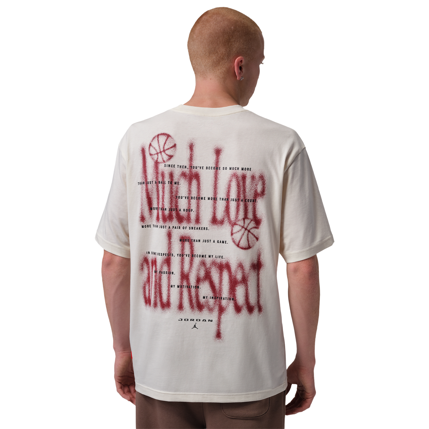 Jordan Love 85 Short Sleeve Crew - Men's - White