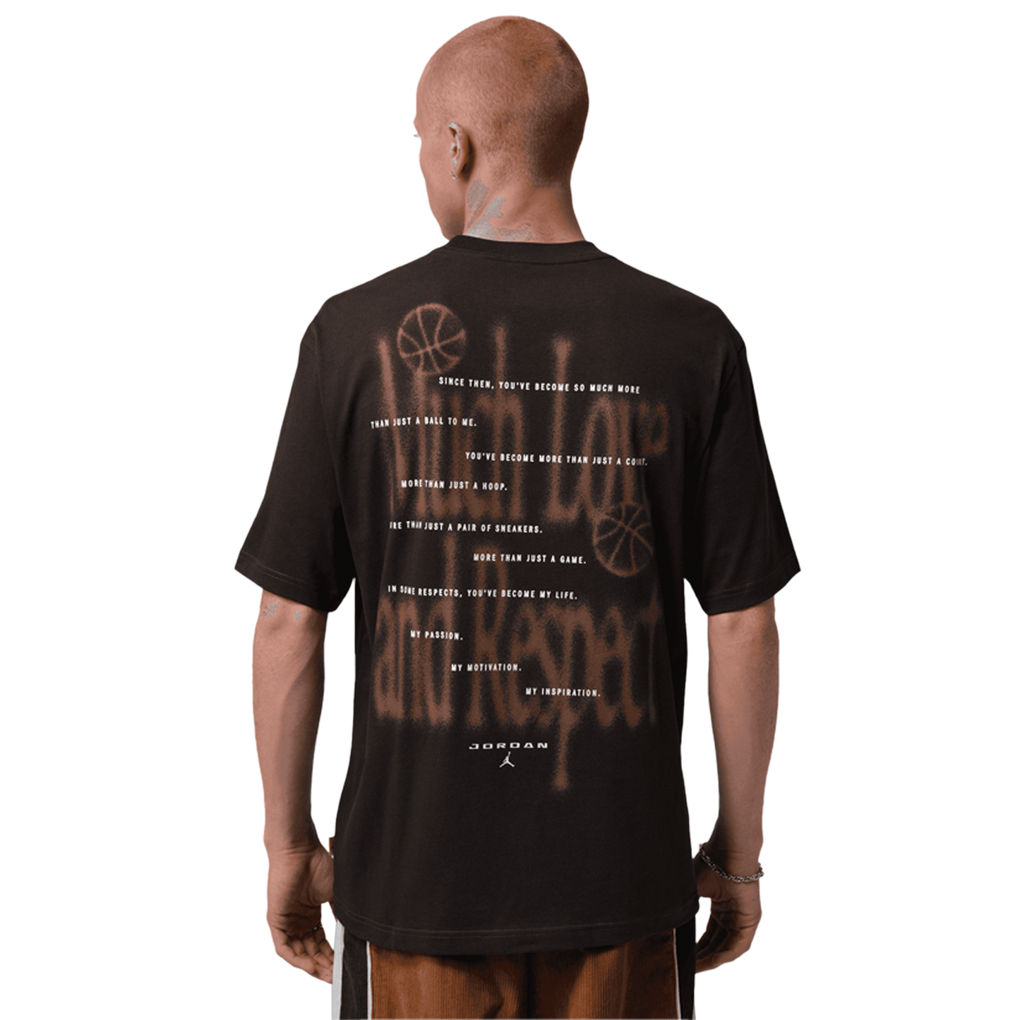 Jordan Love 85 Short Sleeve Crew - Men's - Brown