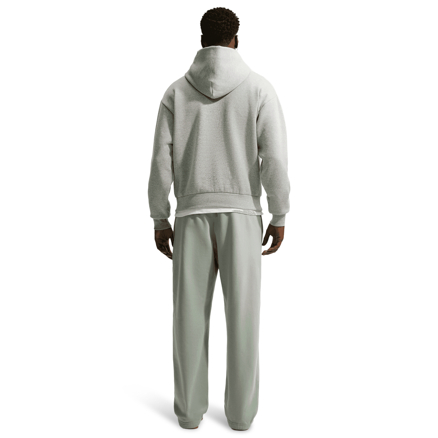 Nike Solo Pullover Concept Hoodie - Men's - Gray/White