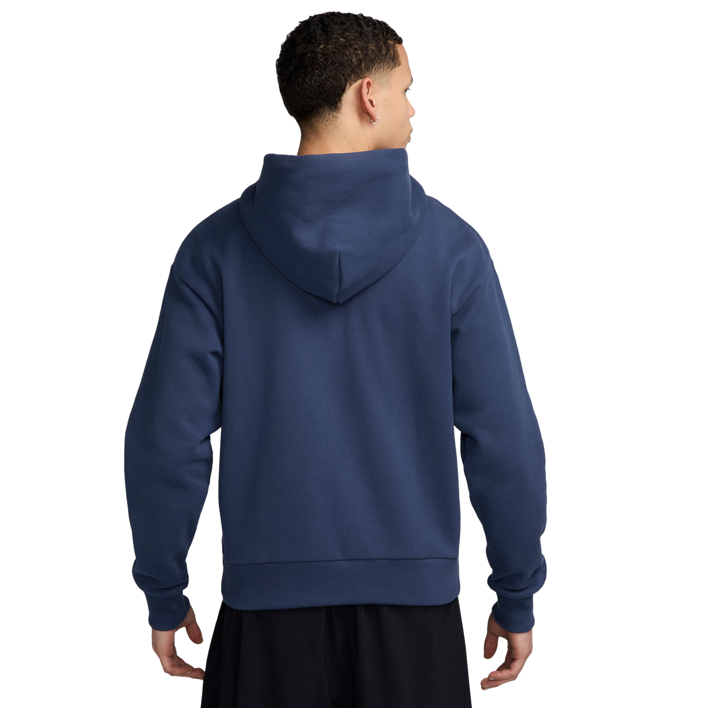 Nike Solo Basketball Full Zip Concept Hoodie - Men's - Navy/White