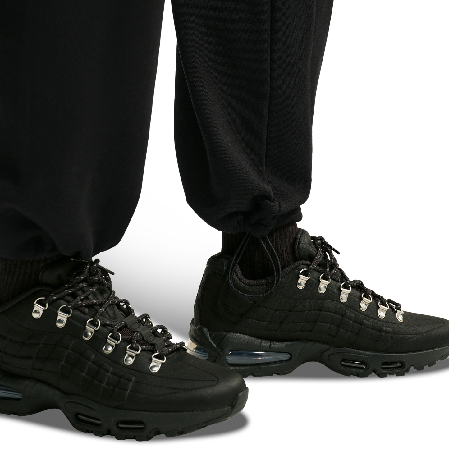 Nike Solo Basketball Bungee Concept Pants - Men's - Black/Sail