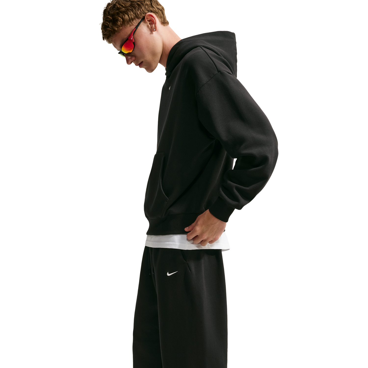 Nike Solo Basketball Bungee Concept Pants - Men's - Black/Sail