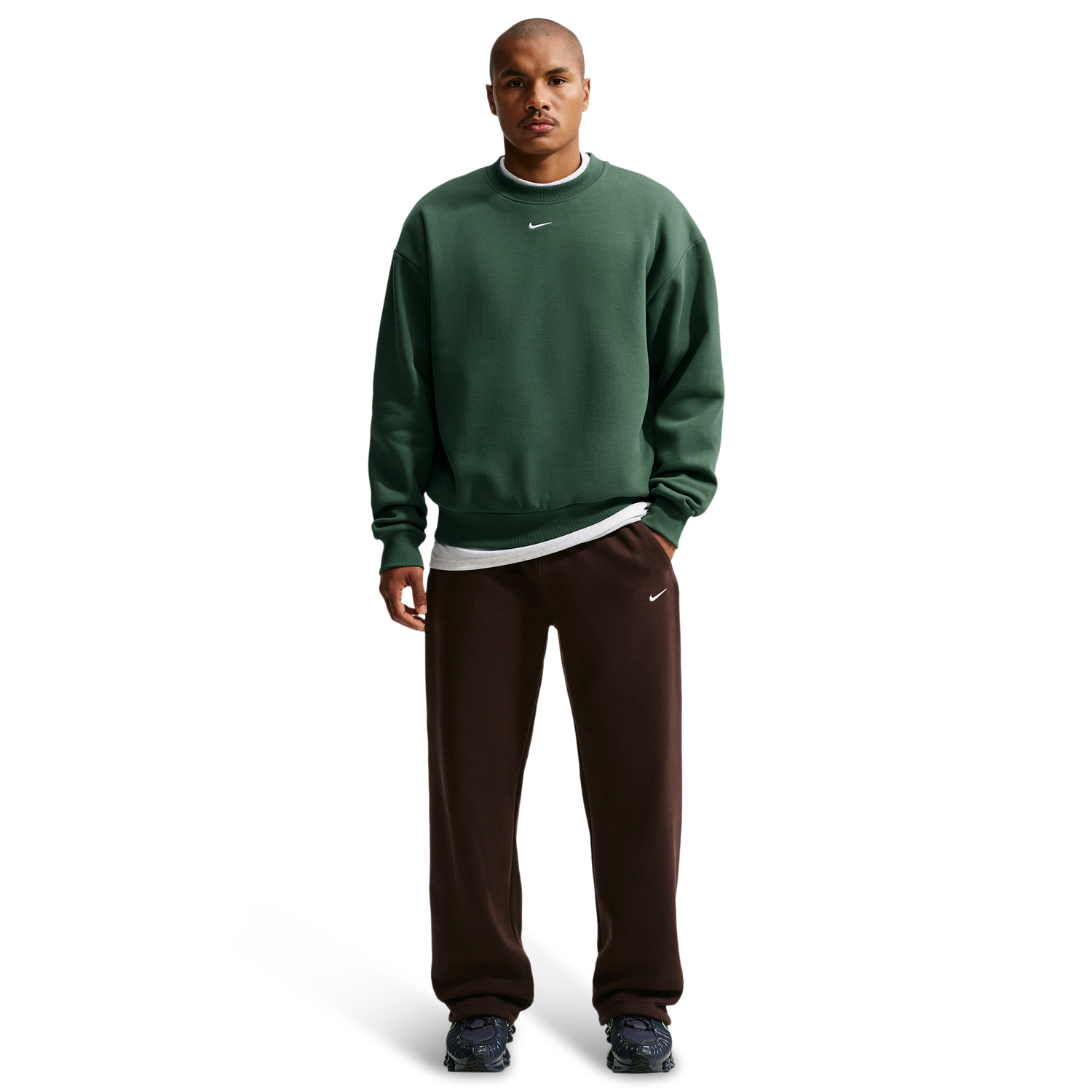 Nike Solo Basketball Bungee Concept Pants - Men's - Brown/Brown