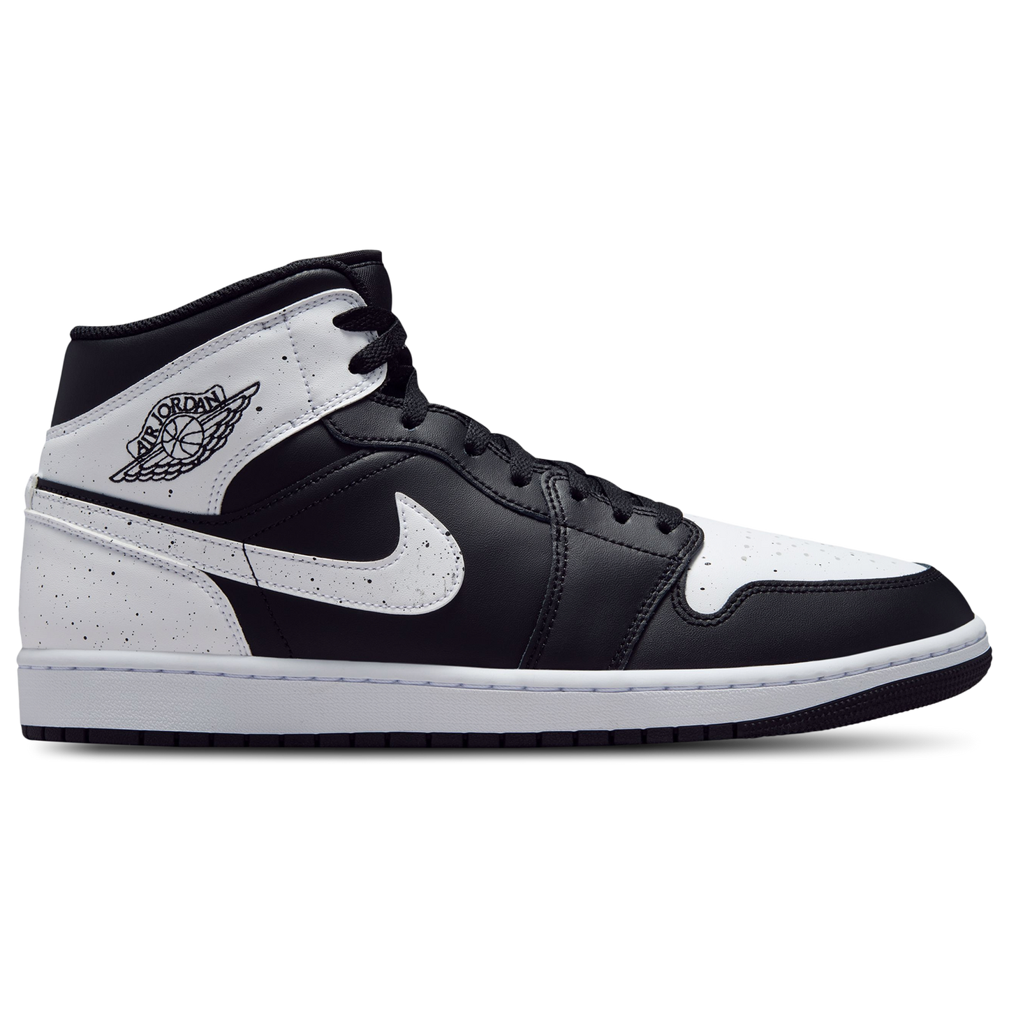 Jordan AJ 1 Mid SE - Men's - Black/White/Black