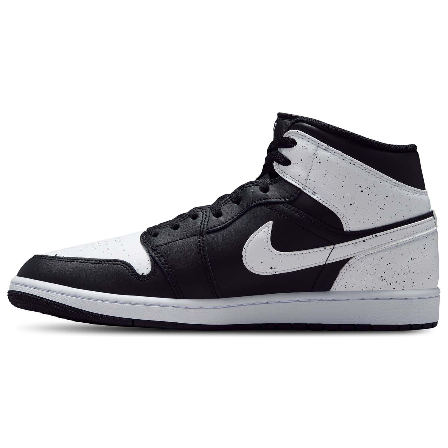 Jordan AJ 1 Mid SE - Men's - Black/White/Black