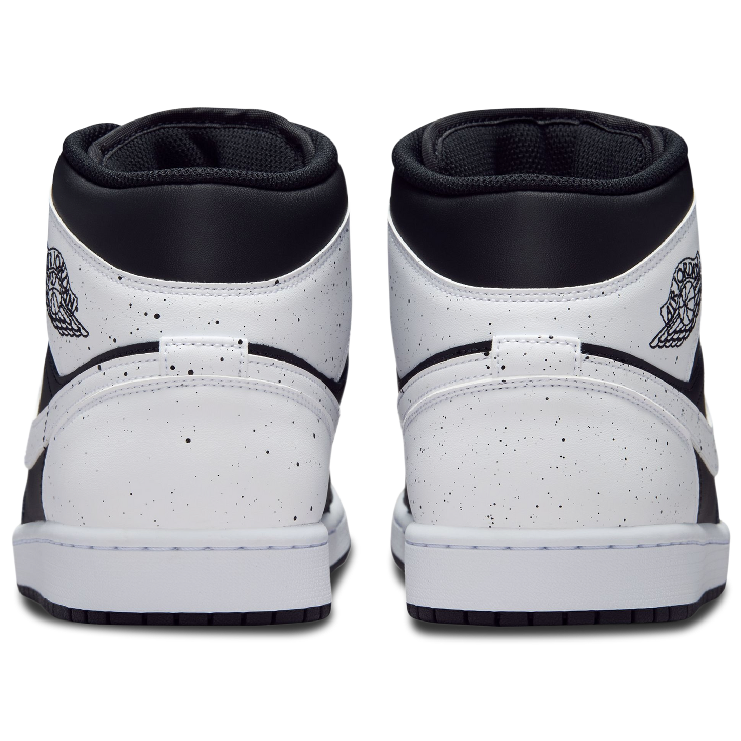 Jordan AJ 1 Mid SE - Men's - Black/White/Black