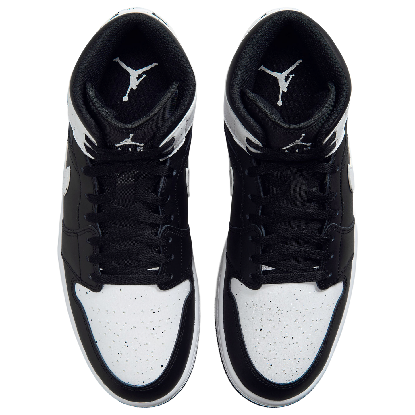 Jordan AJ 1 Mid SE - Men's - Black/White/Black