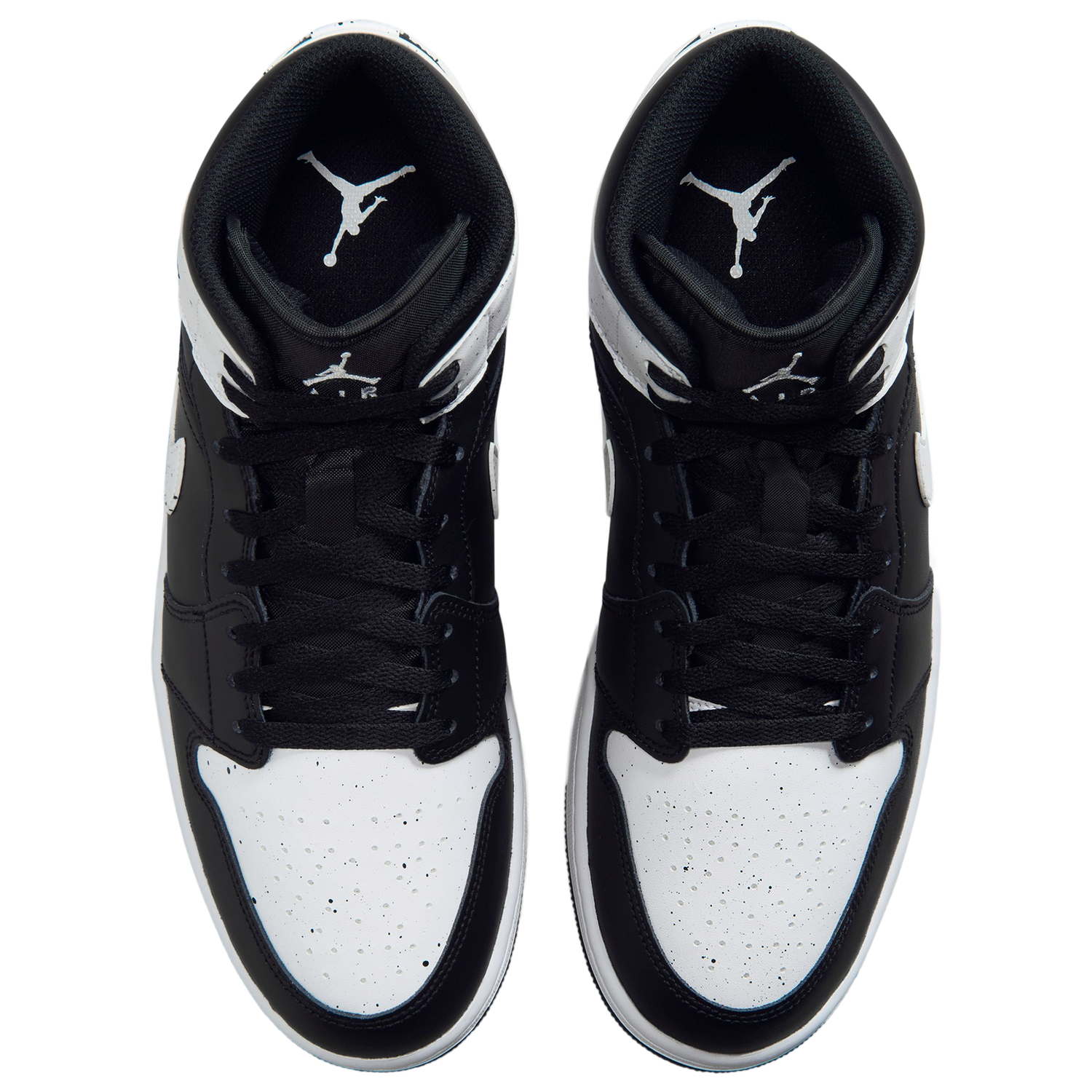 Jordan AJ 1 Mid SE - Men's - Black/White/Black