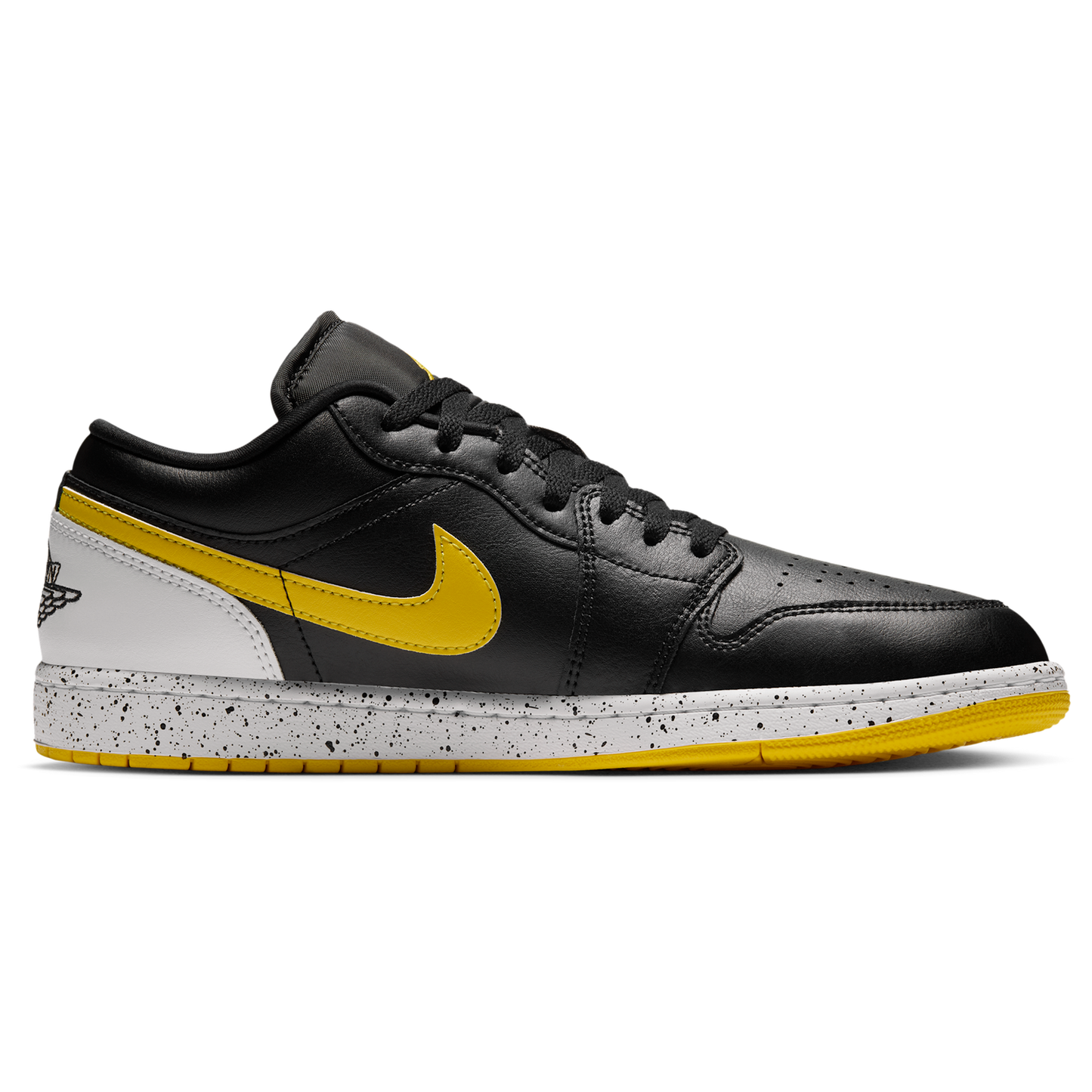 Jordan Air Jordan 1 Low SE - Men's - Black/Tour Yellow/White