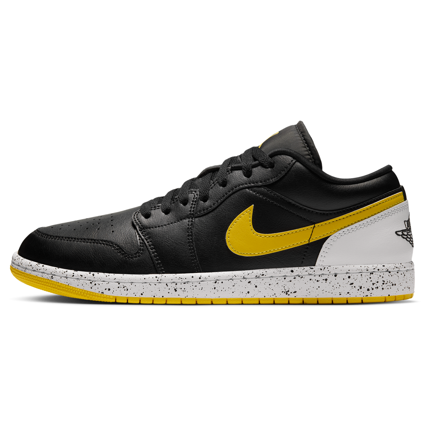 Jordan Air Jordan 1 Low SE - Men's - Black/Tour Yellow/White