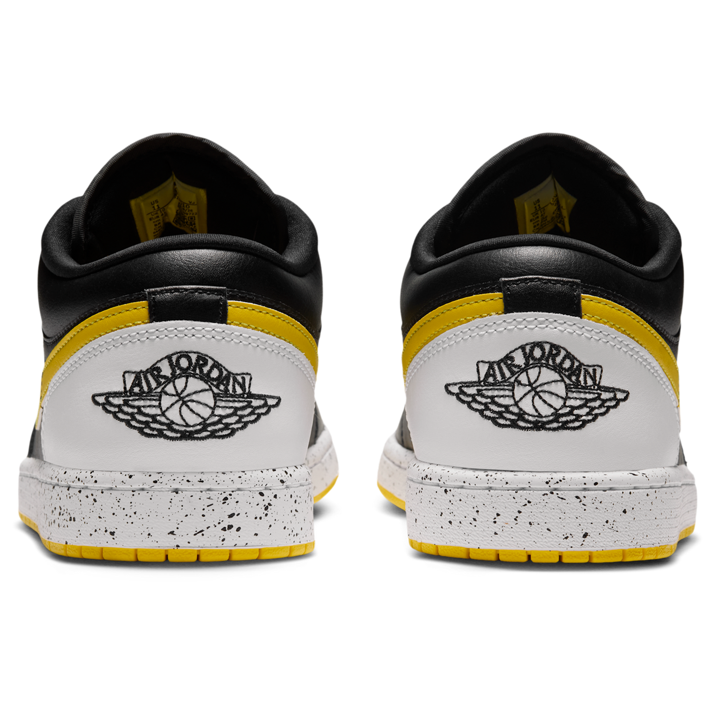 Jordan Air Jordan 1 Low SE - Men's - Black/Tour Yellow/White