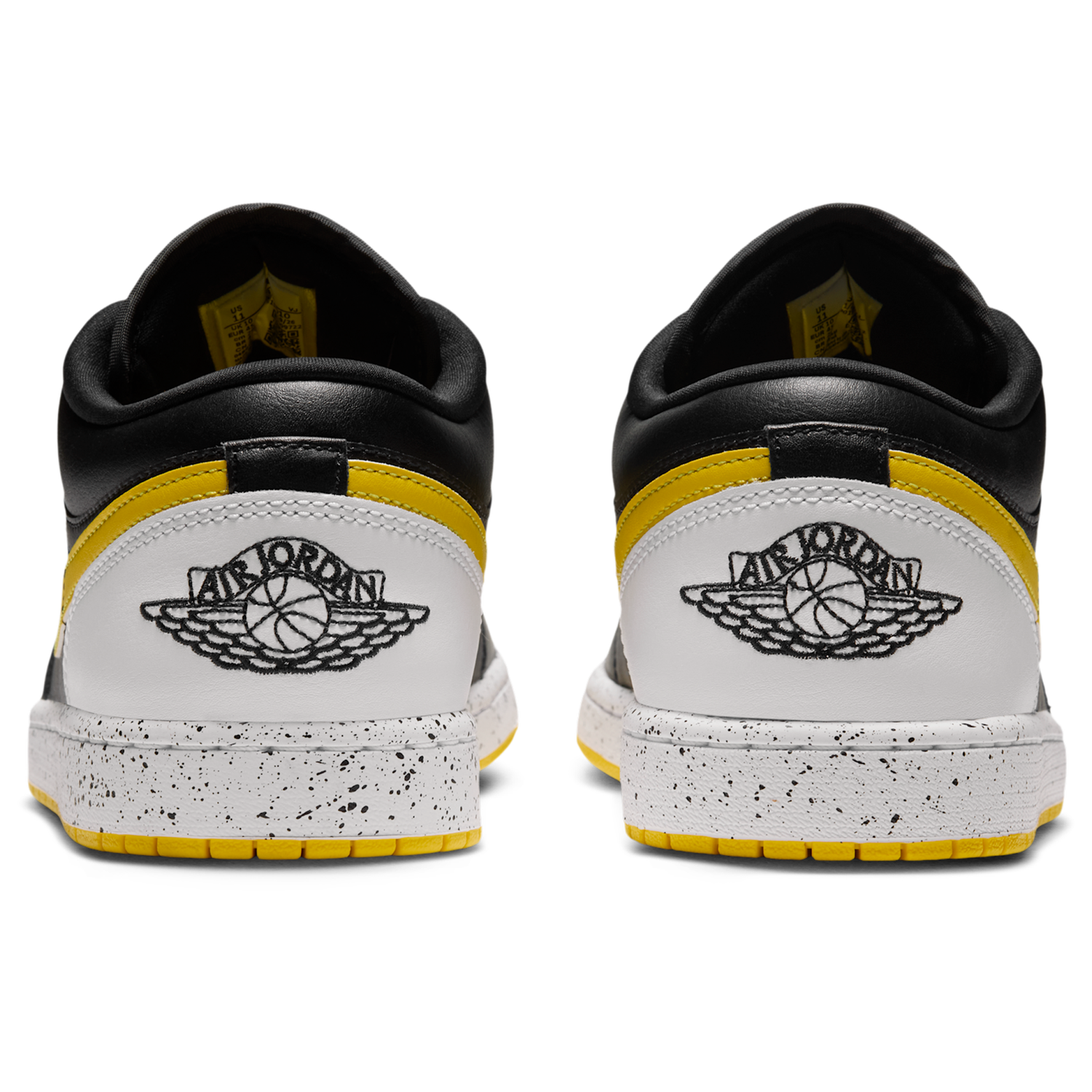 Jordan Air Jordan 1 Low SE - Men's - Black/Tour Yellow/White