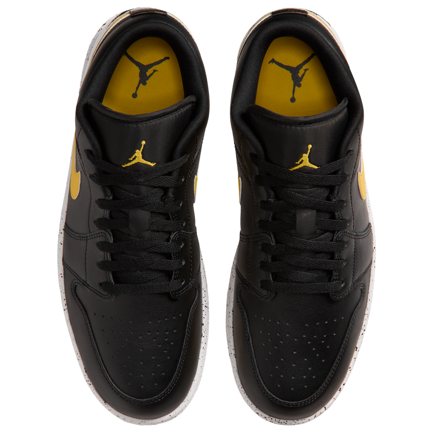 Jordan Air Jordan 1 Low SE - Men's - Black/Tour Yellow/White