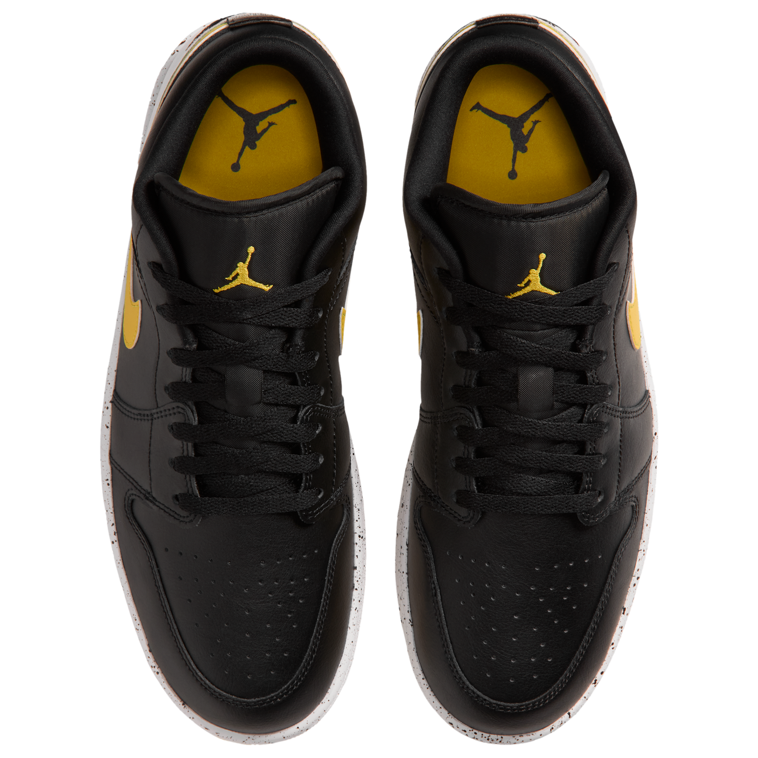 Jordan Air Jordan 1 Low SE - Men's - Black/Tour Yellow/White