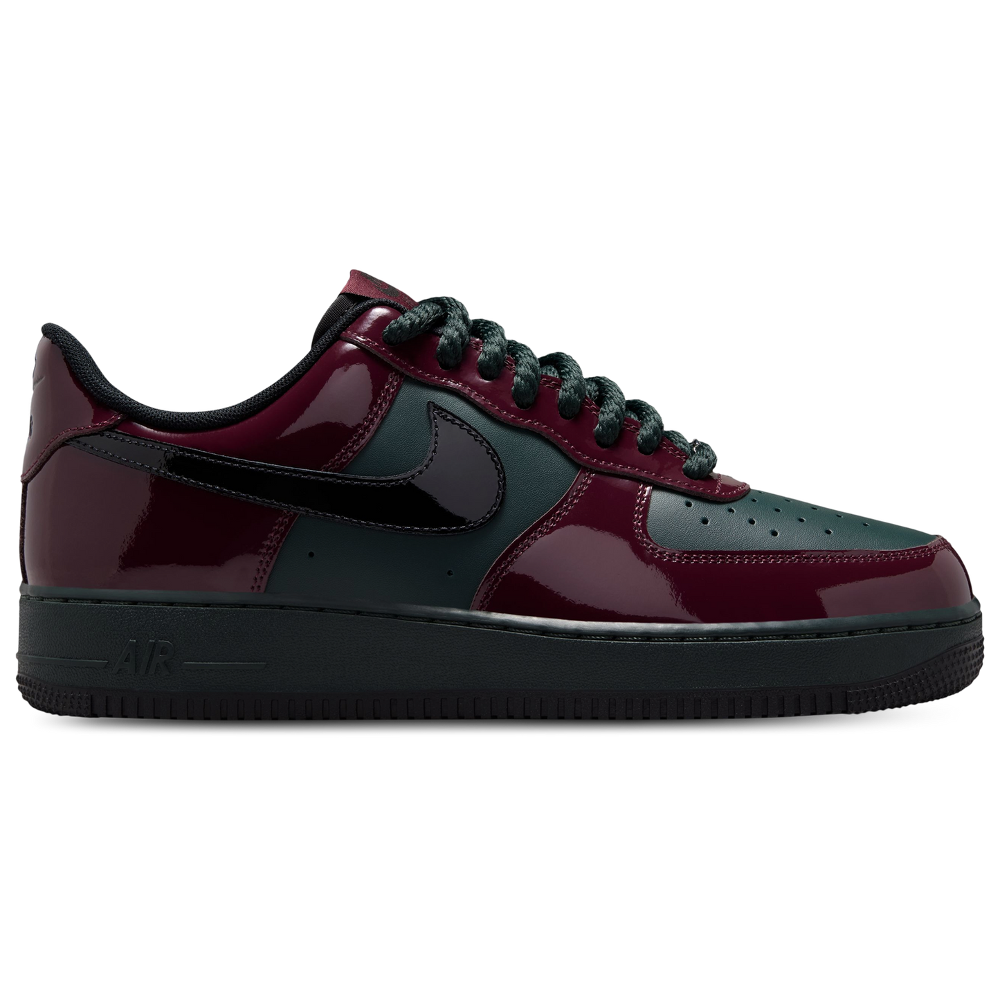 Nike Air Force 1 Low LE - Men's - Black/Brown/Red
