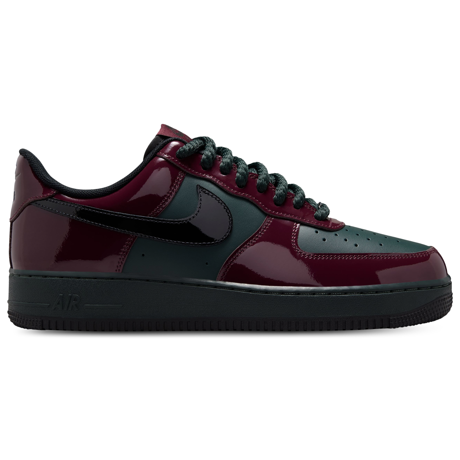Nike Air Force 1 Low LE - Men's - Black/Brown/Red