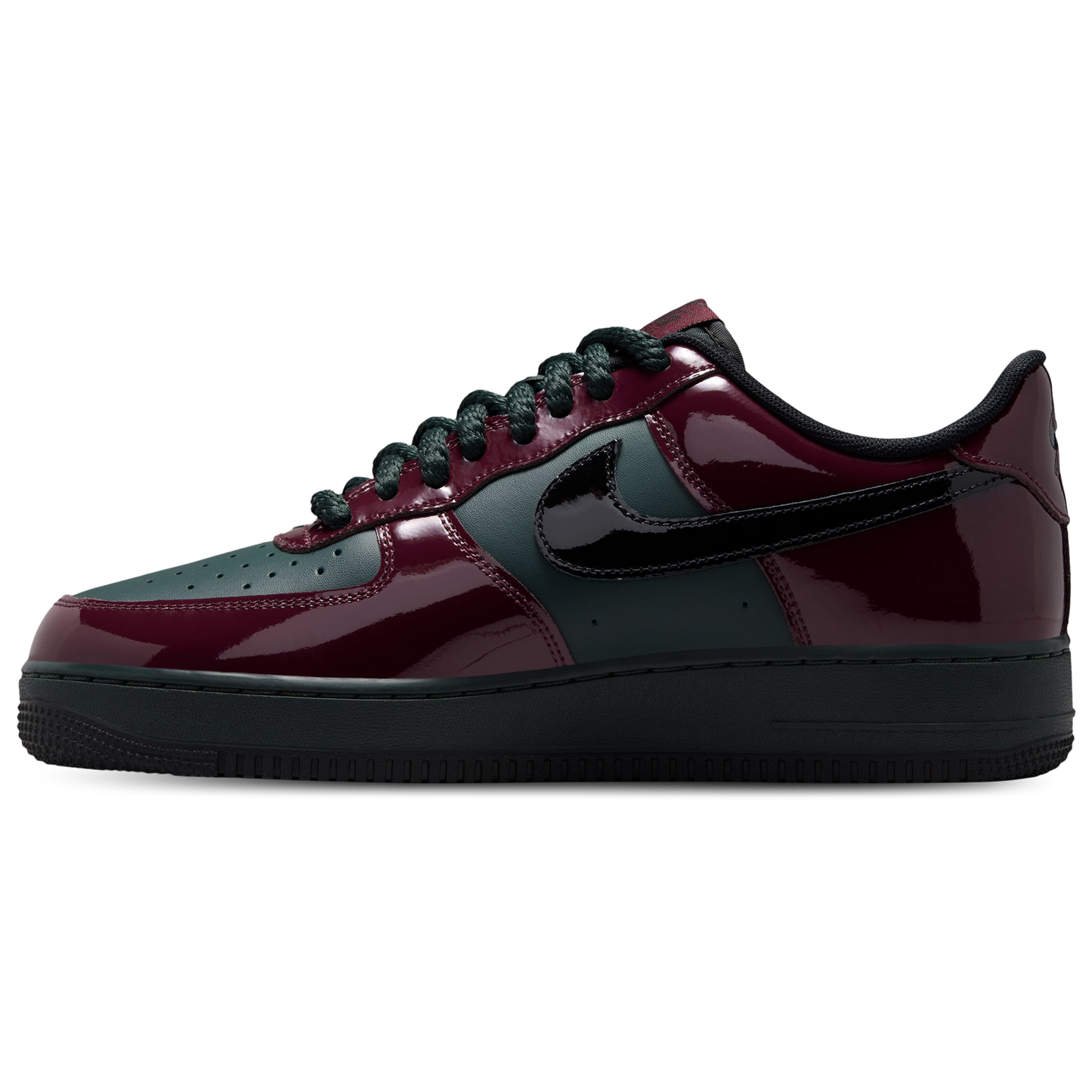 Nike Air Force 1 Low LE - Men's - Black/Brown/Red