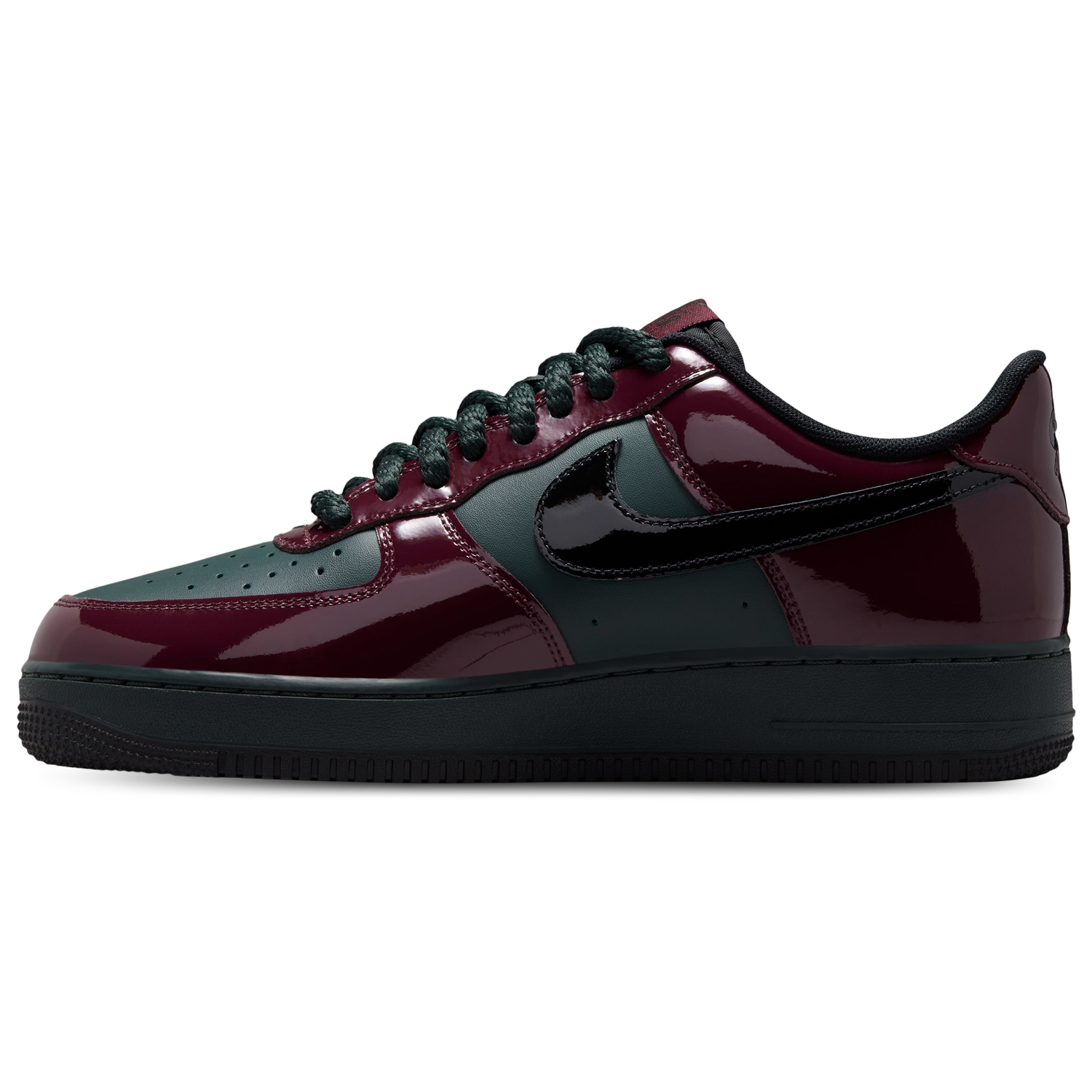 Nike Air Force 1 Low LE - Men's - Black/Brown/Red