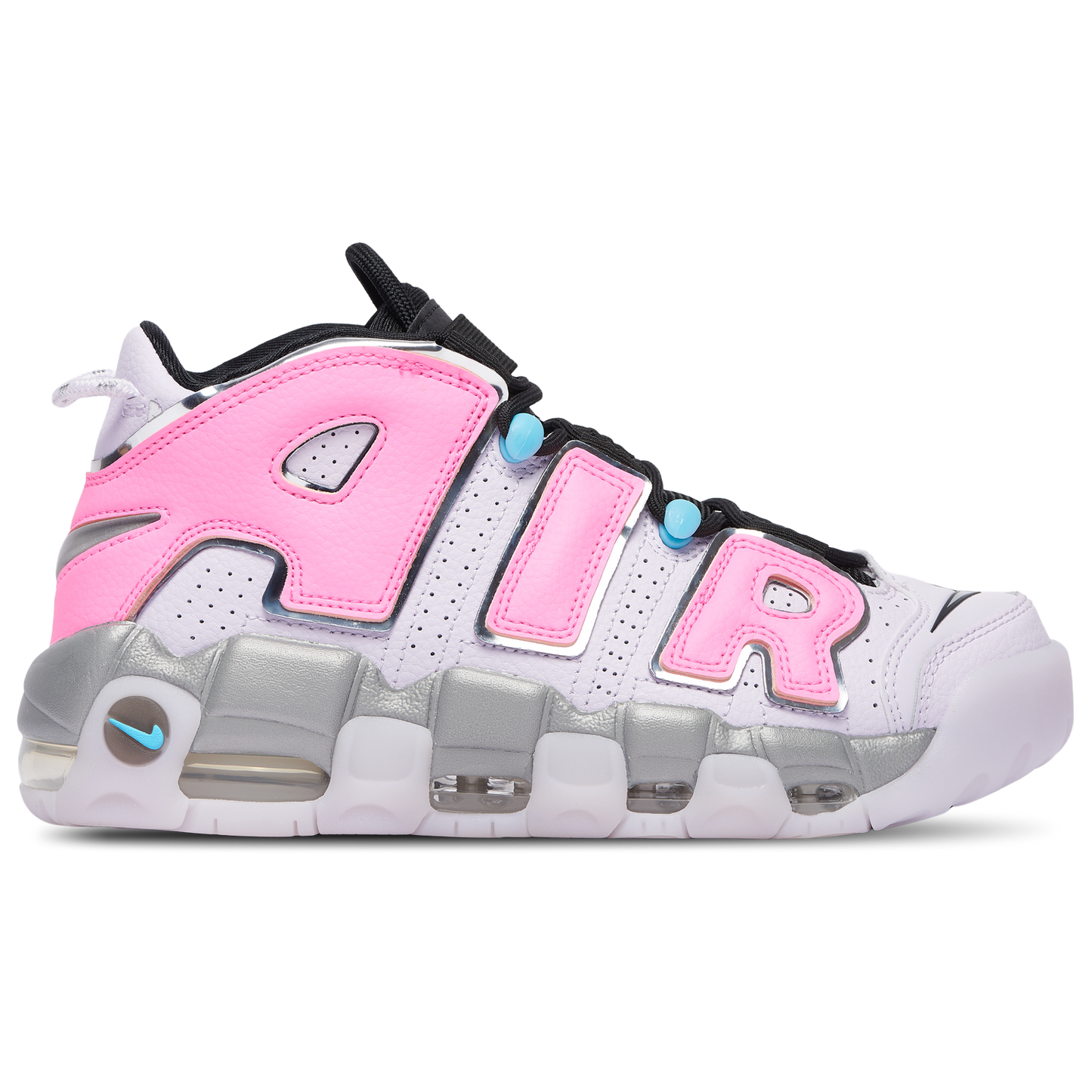 Nike Air More Uptempo - Women's - Pink/Silver